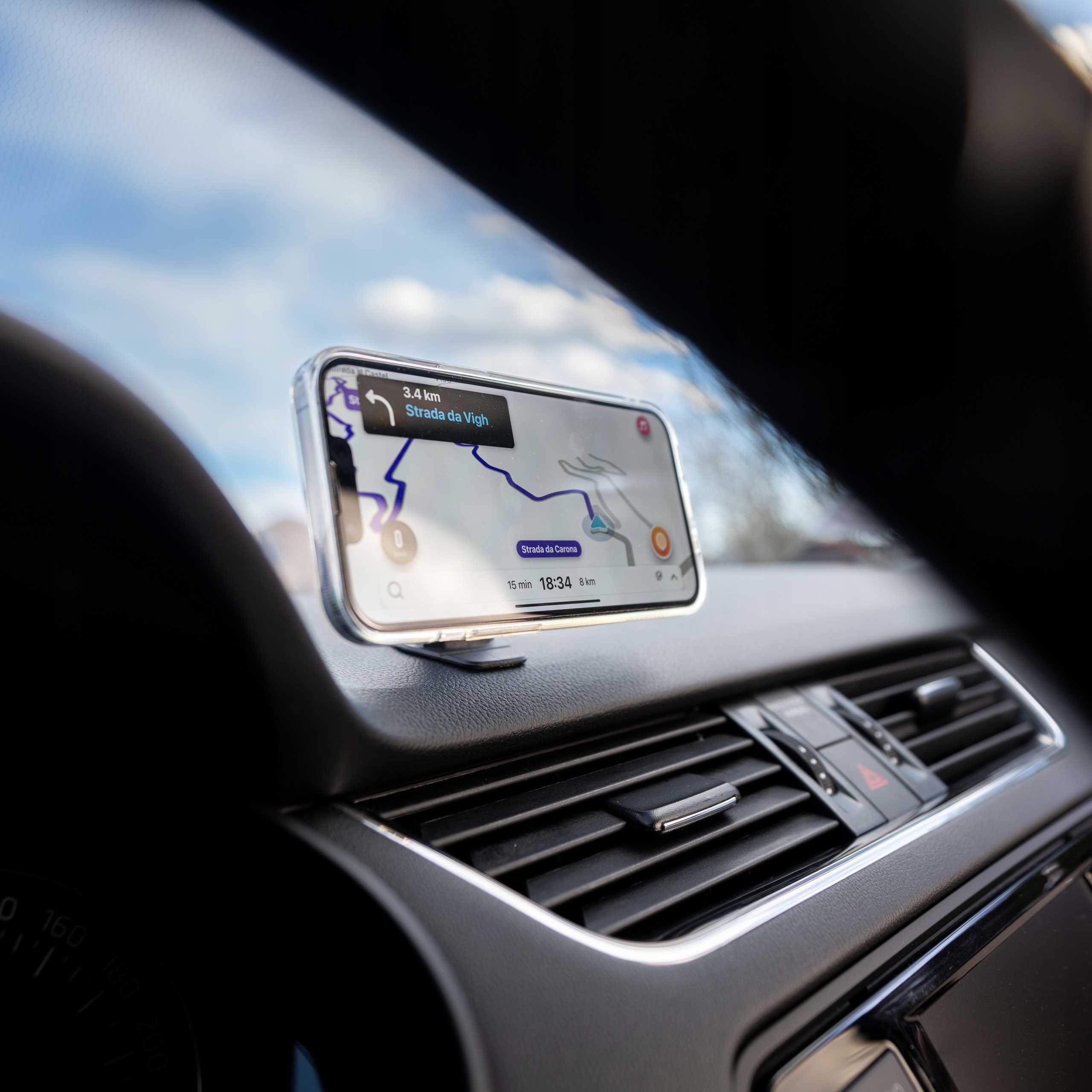 Spacecase Car Holder SC09 Dash/Console Magnetic black