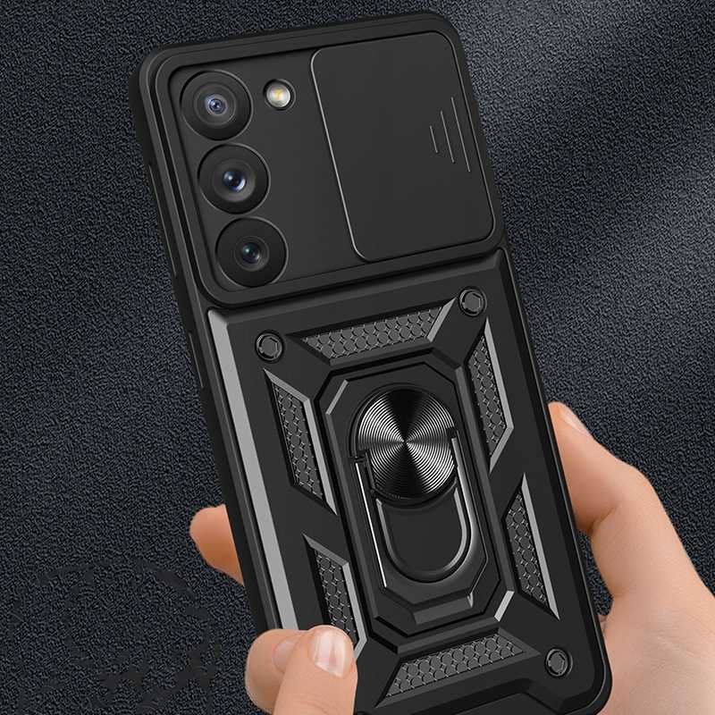 Spacecase Camring Galaxy S23+ black