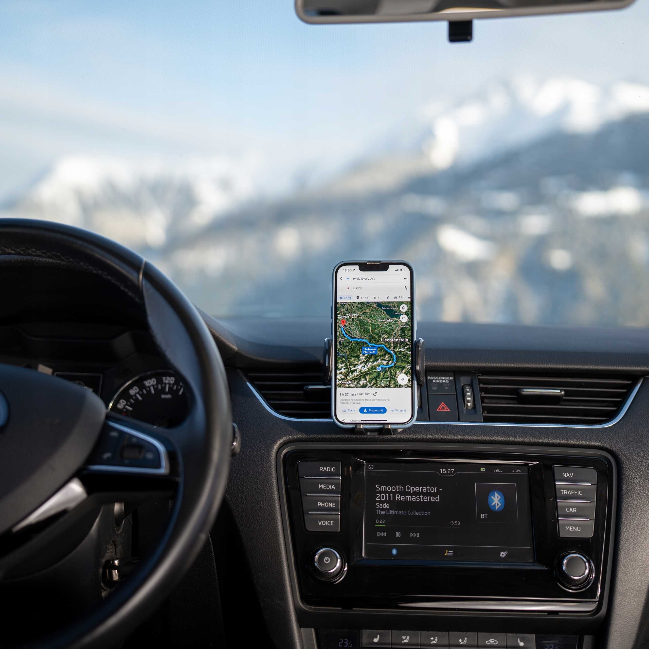 Spacecase Car Holder SC20 Universal Air Vent black