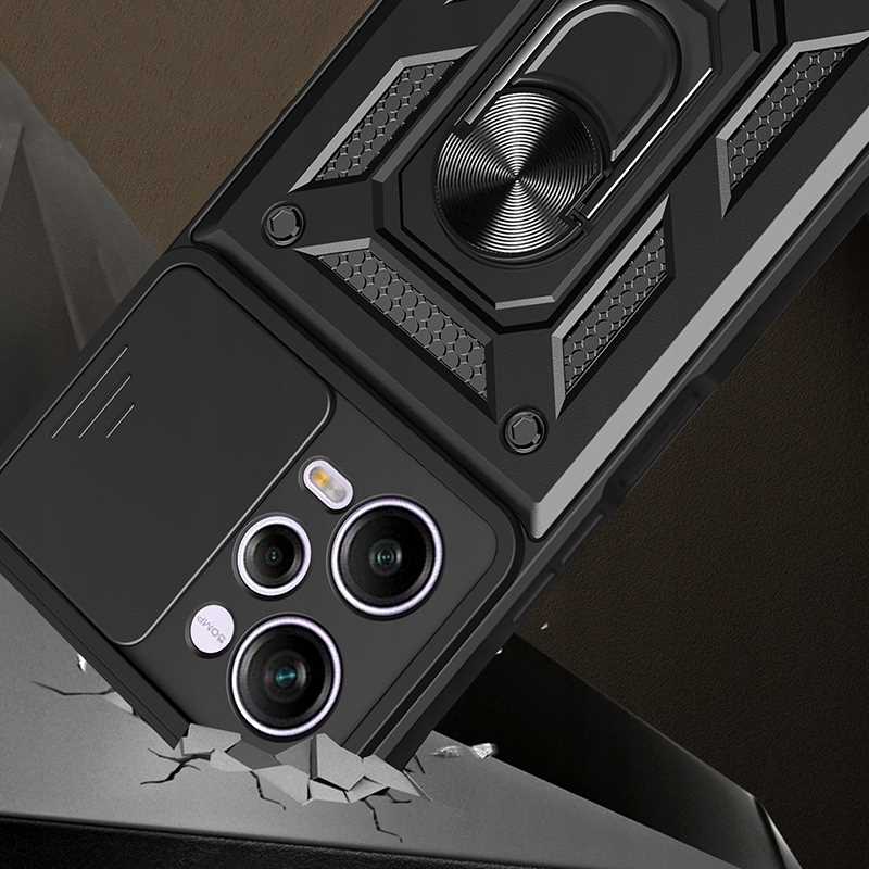 Spacecase Camring Redmi Note 12 Pro+ 5G Black