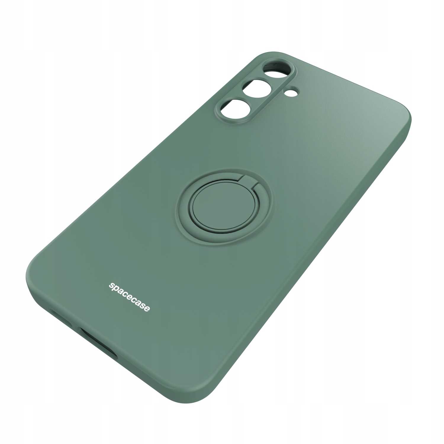 Spacecase Silicone Ring Galaxy A55 5G Dark Green