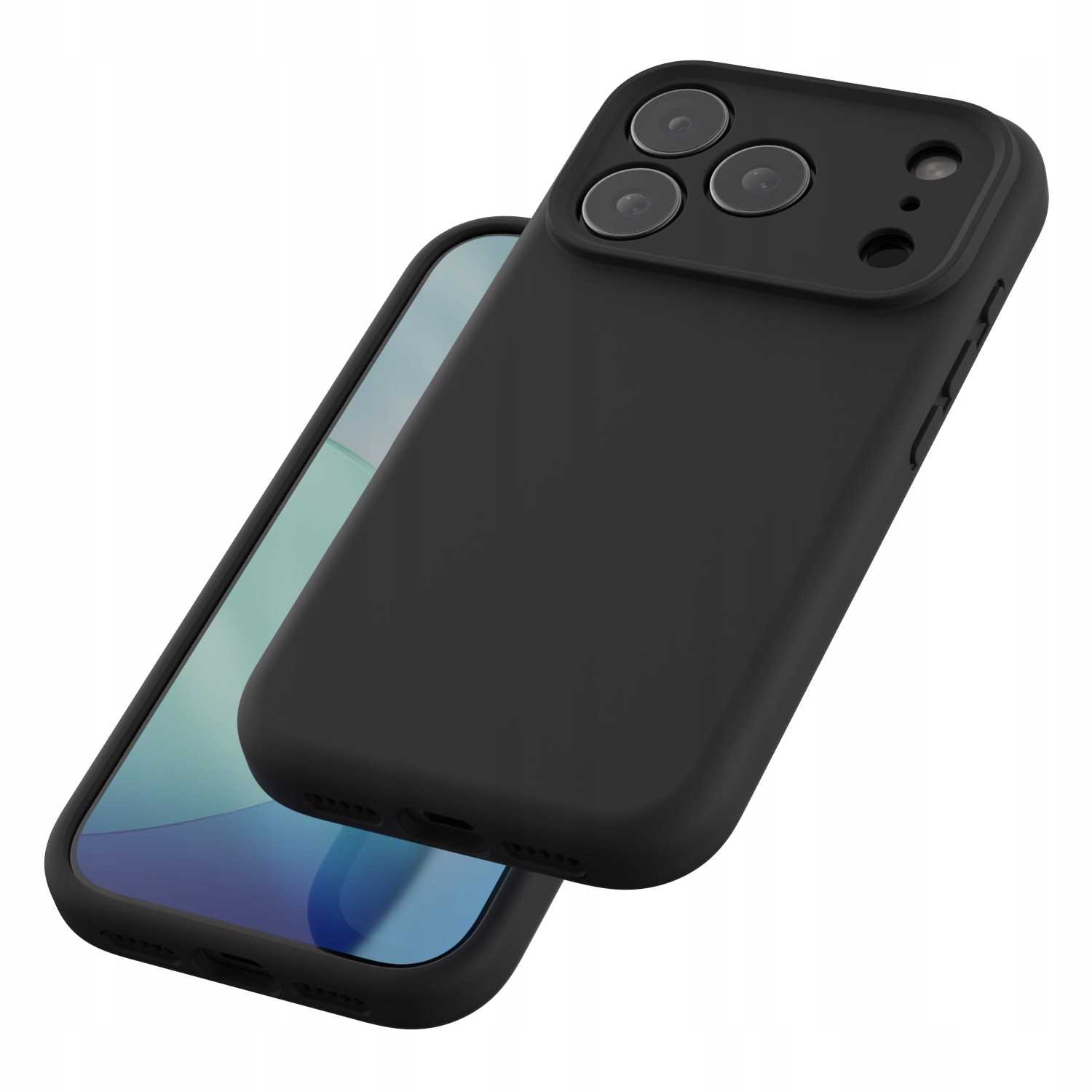 Spacecase Silicone Mag iPhone 17 Pro black