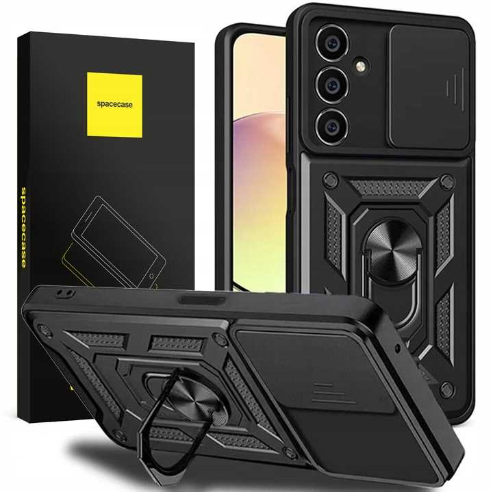 Spacecase Camring Galaxy A25 5G black