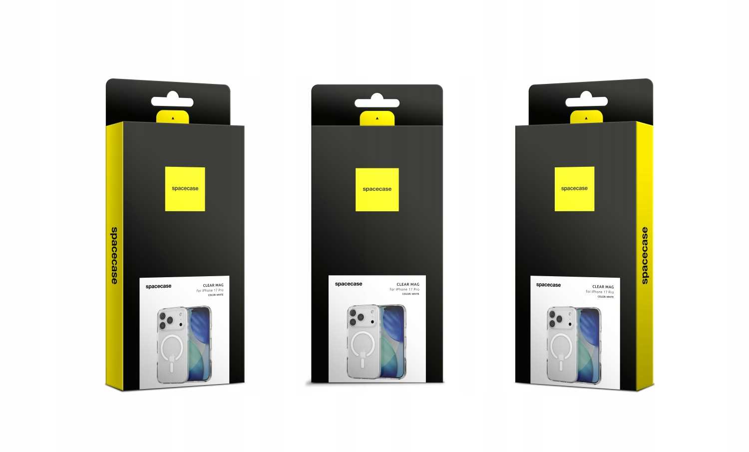 Spacecase Clear Mag Iphone 17 Pro White