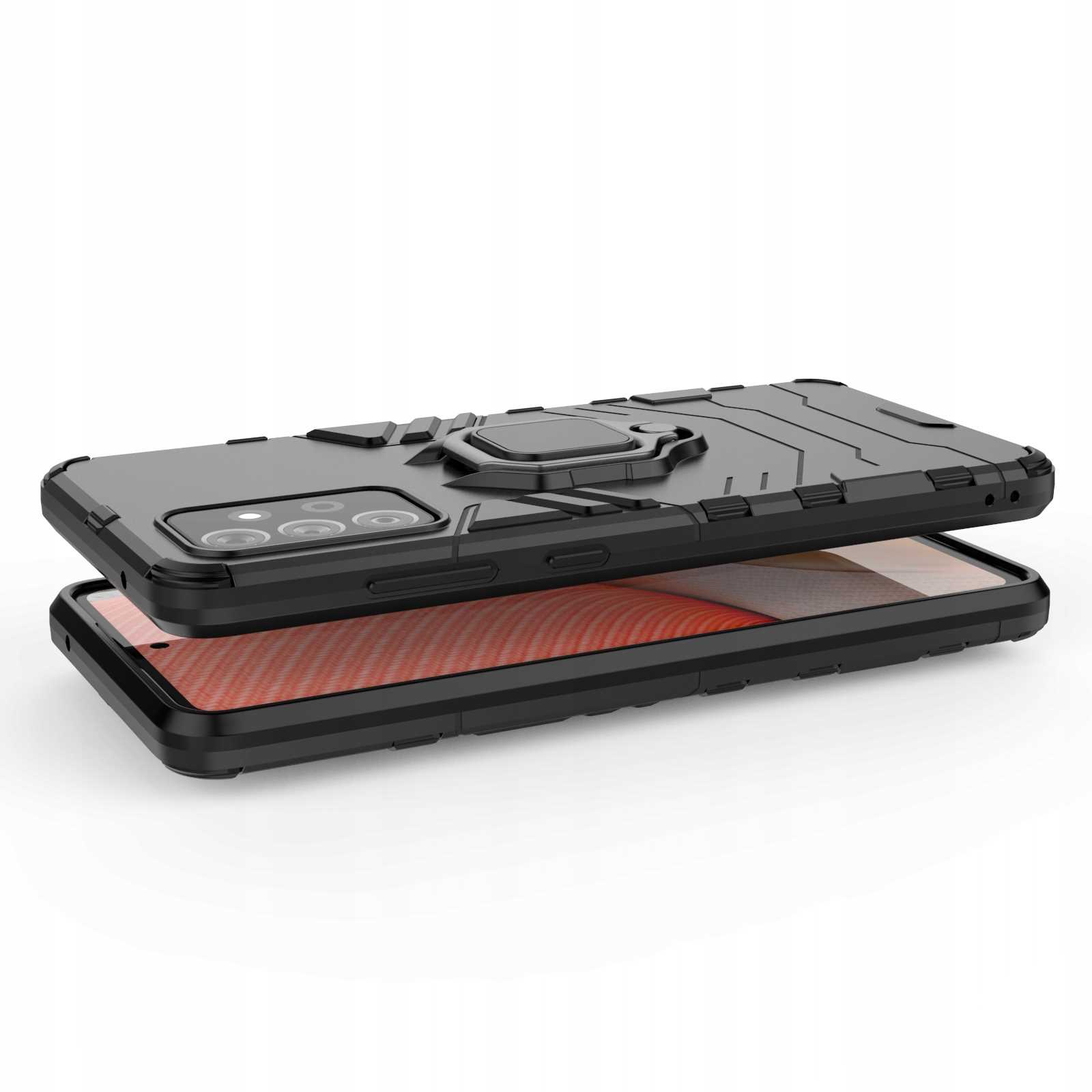 Spacecase X-Ring Galaxy A72 5G czarny