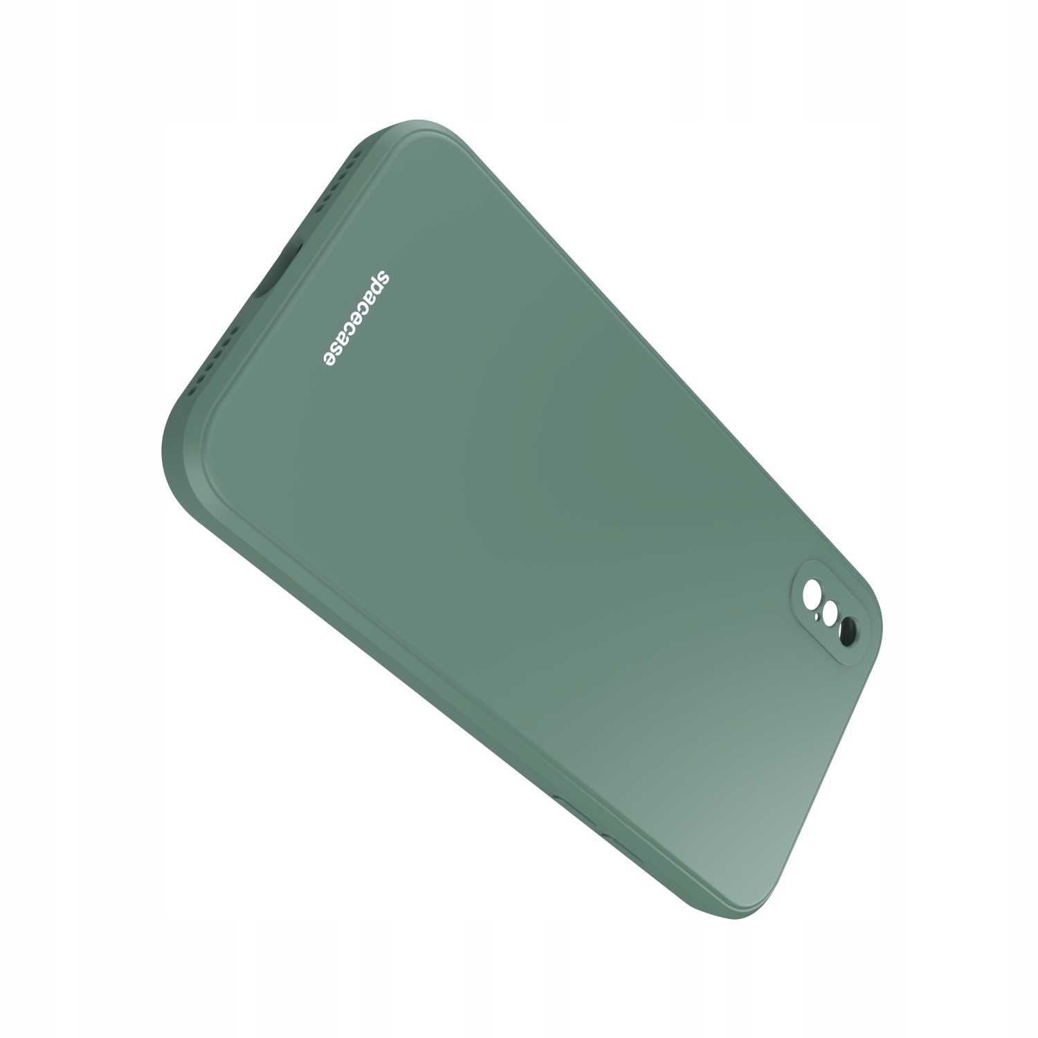 Spacecase Silicone Case iPhone XS Max dark green