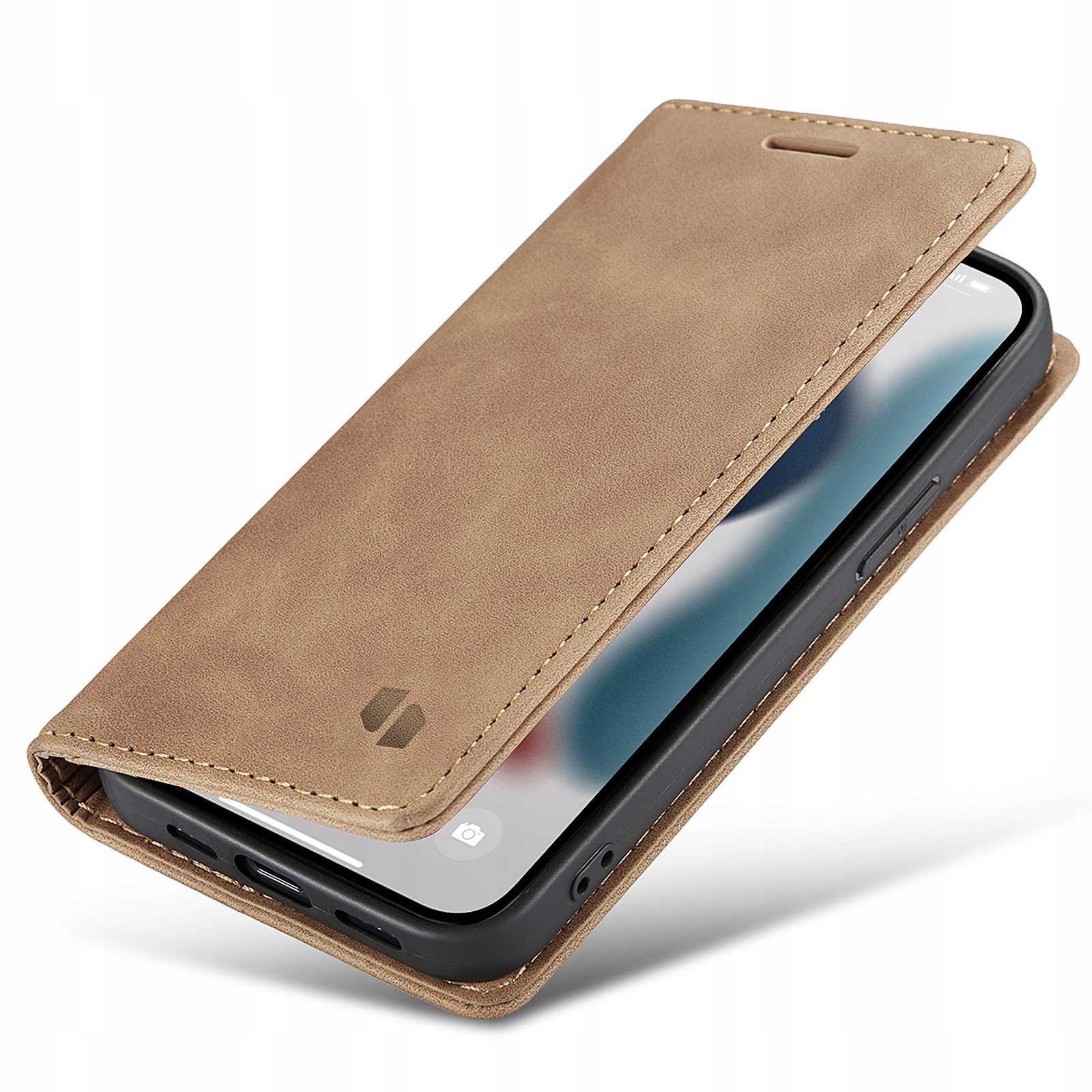 Spacecase Wallet iPhone 13 Mini light brown