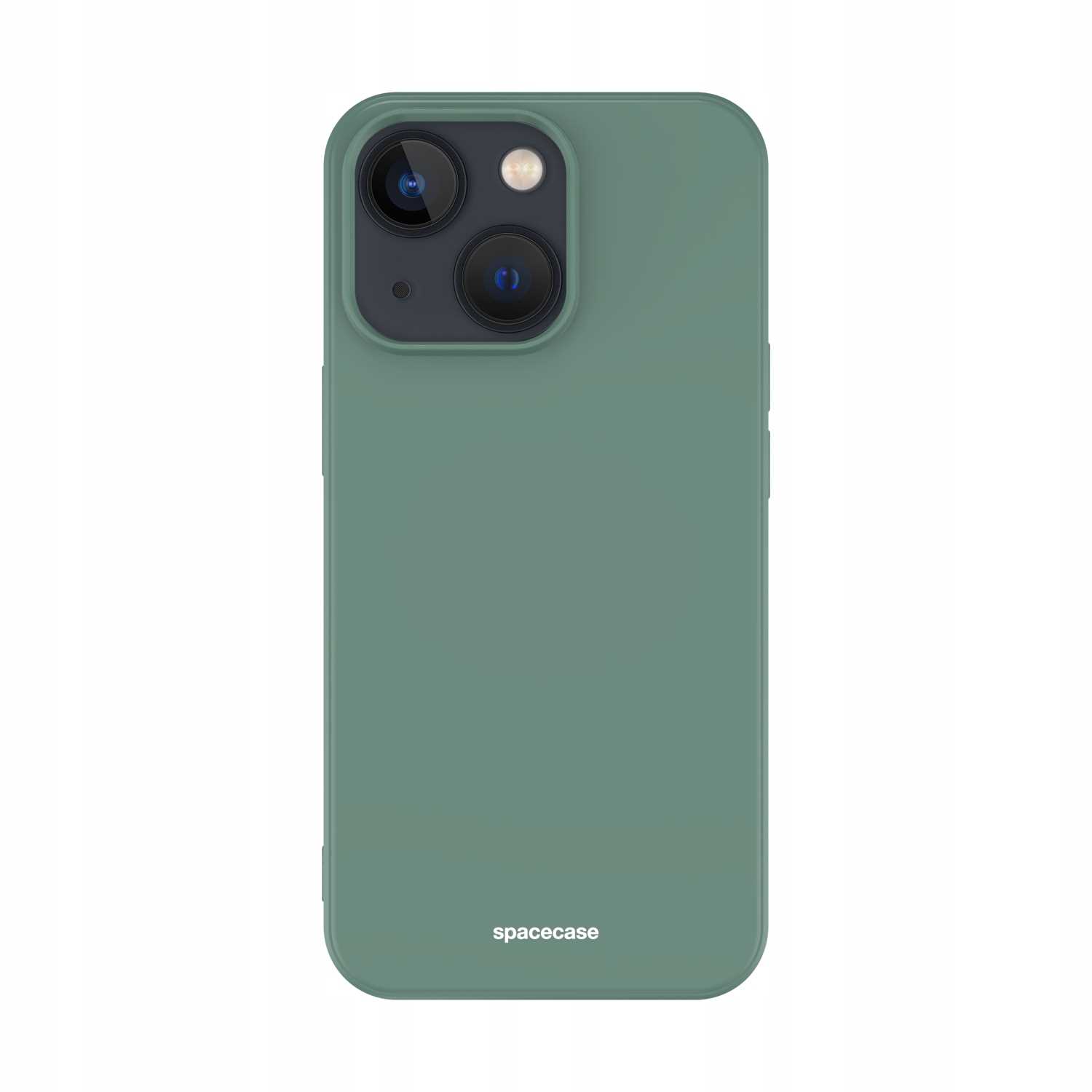 Spacecase Silicone Case iPhone 13 dark green