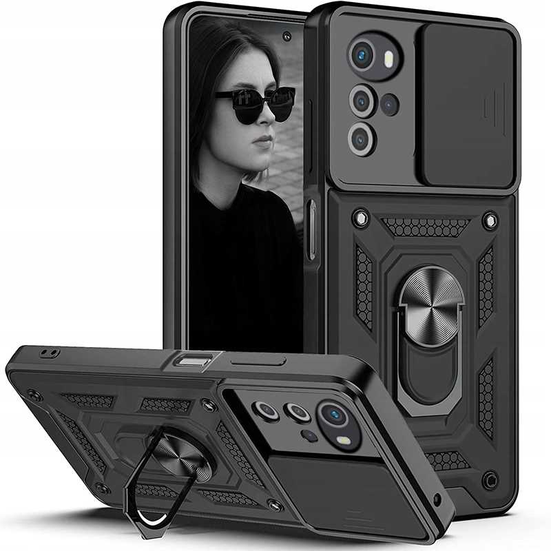 Spacecase Camring Motorola G22 black