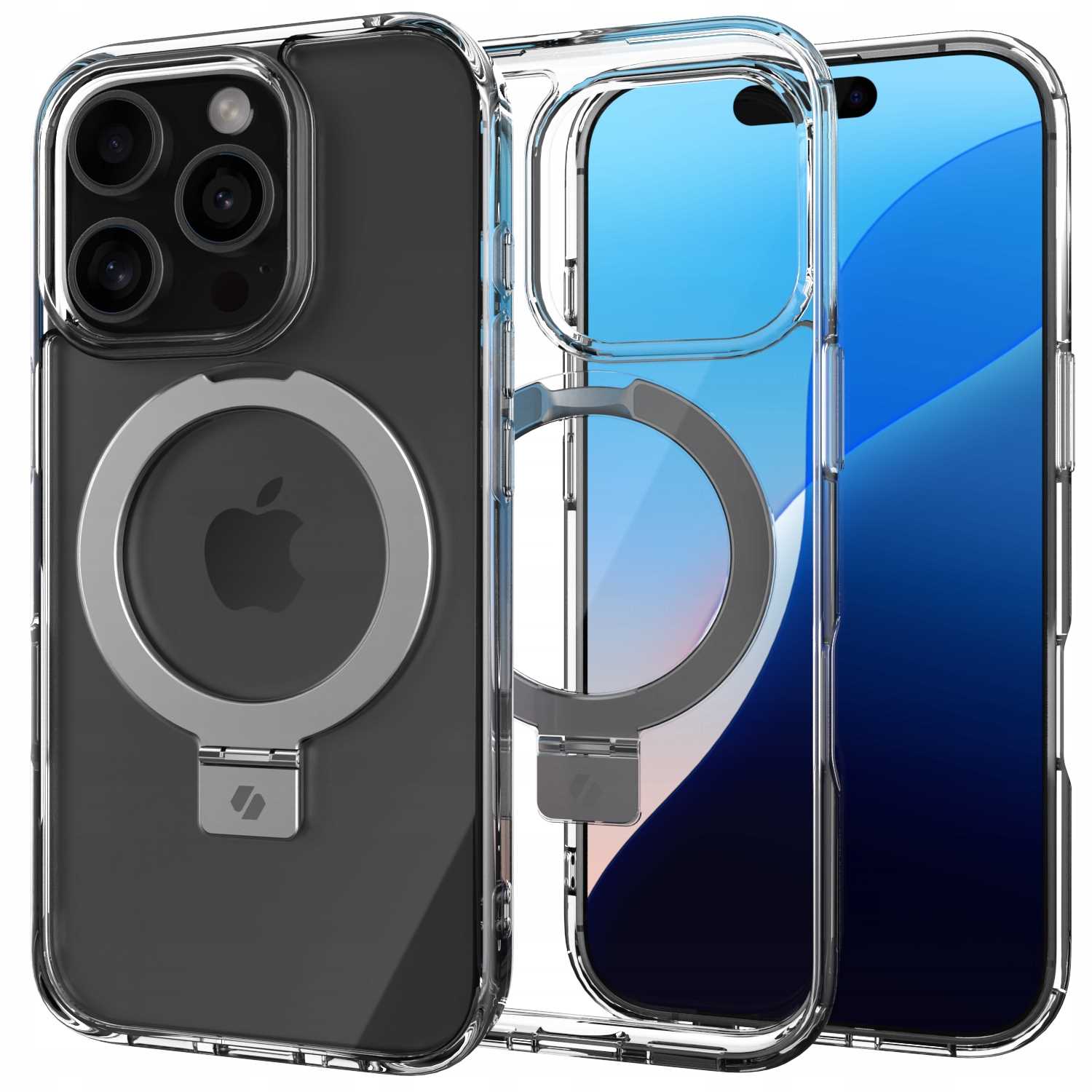 Spacecase Ring Pro Mag Iphone 16 Pro Clear