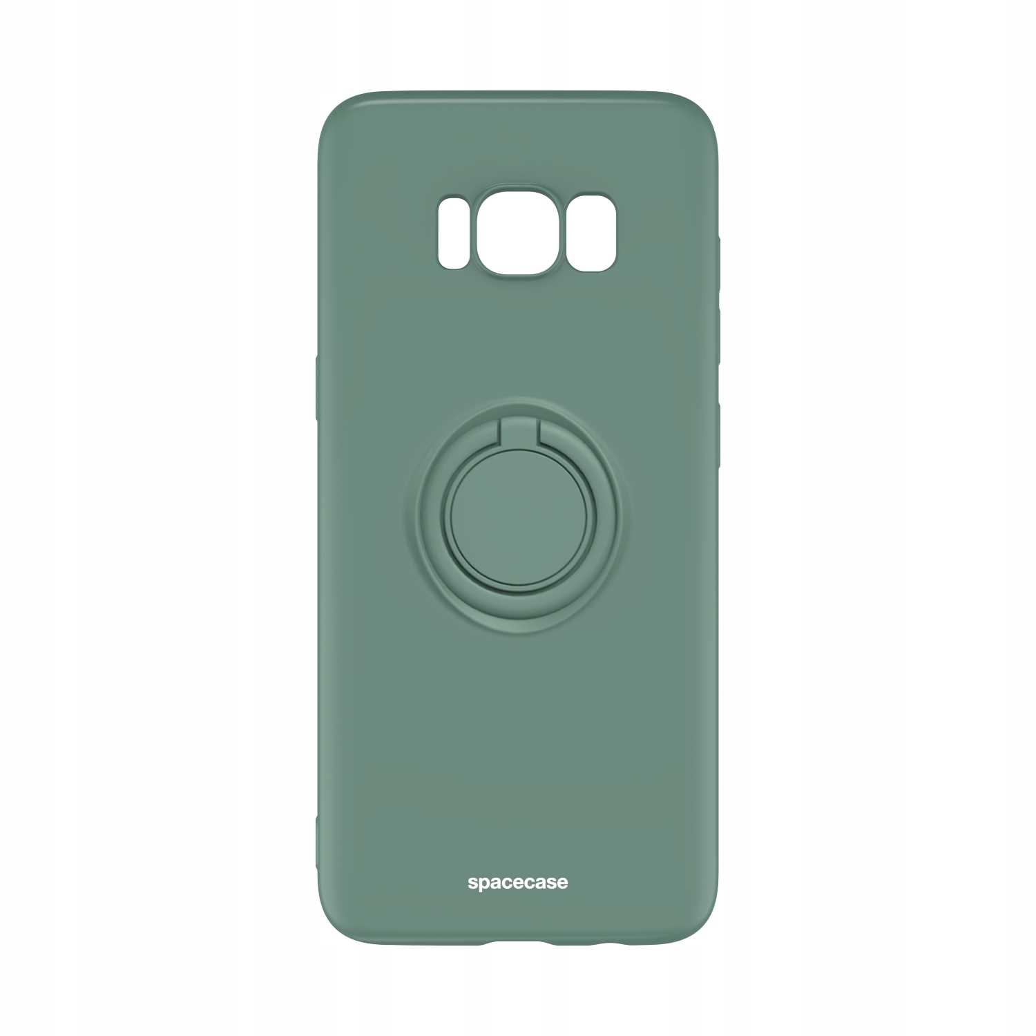 Spacecase Silicone Ring Galaxy S8 dark green