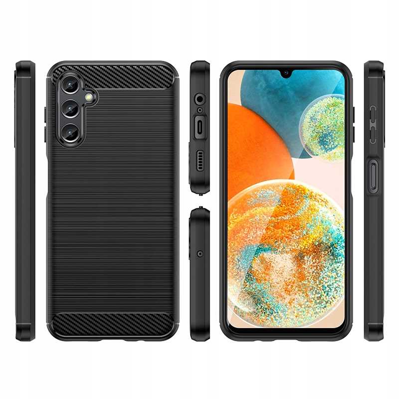 Spacecase Carbon Galaxy A24 4G Black
