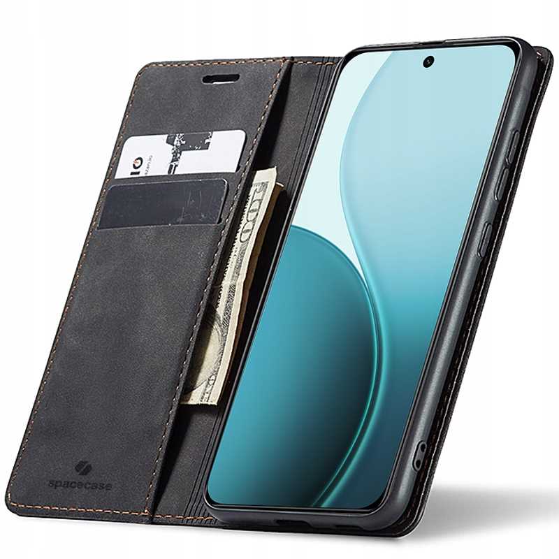 Spacecase Wallet Oppo Reno14 Pro 5G black