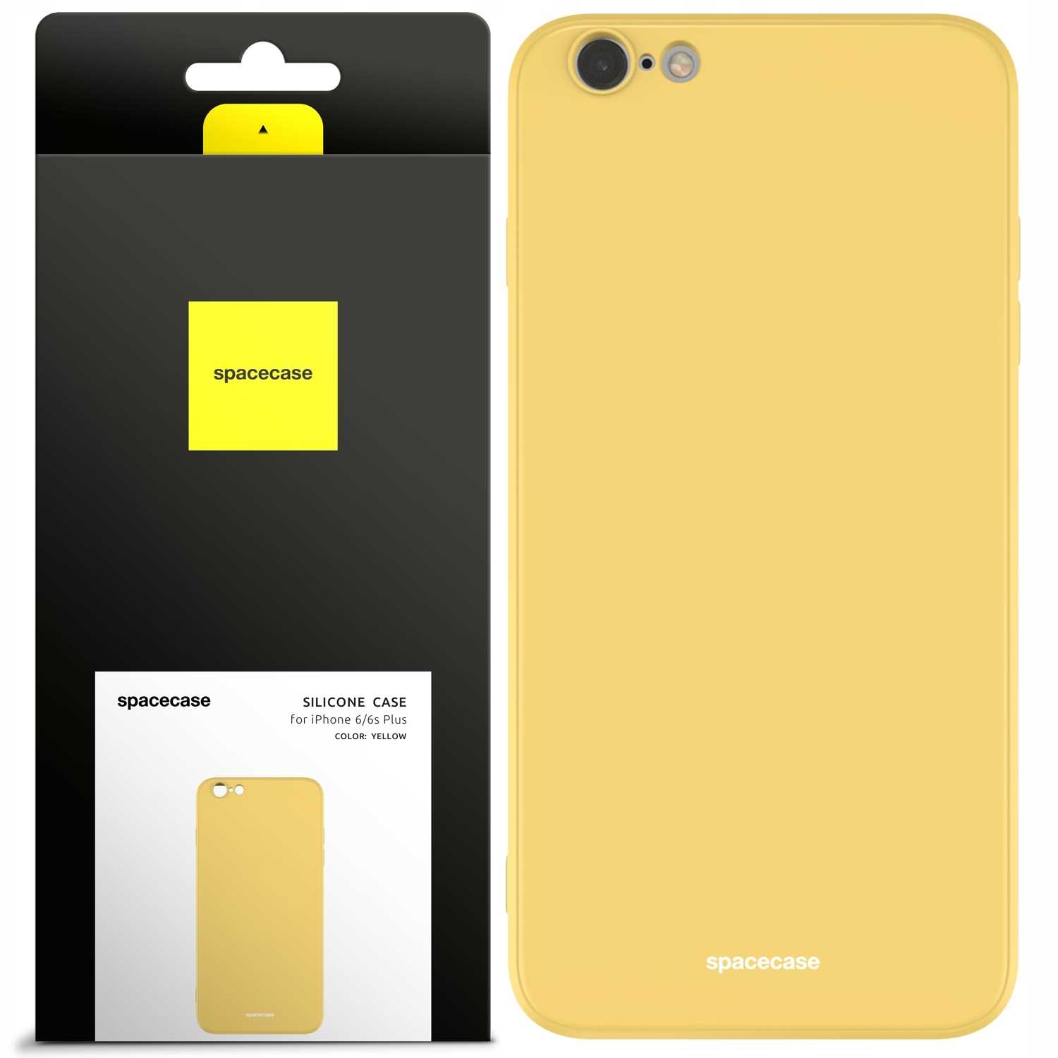 Spacecase Silicone Case iPhone 6/6s Plus yellow