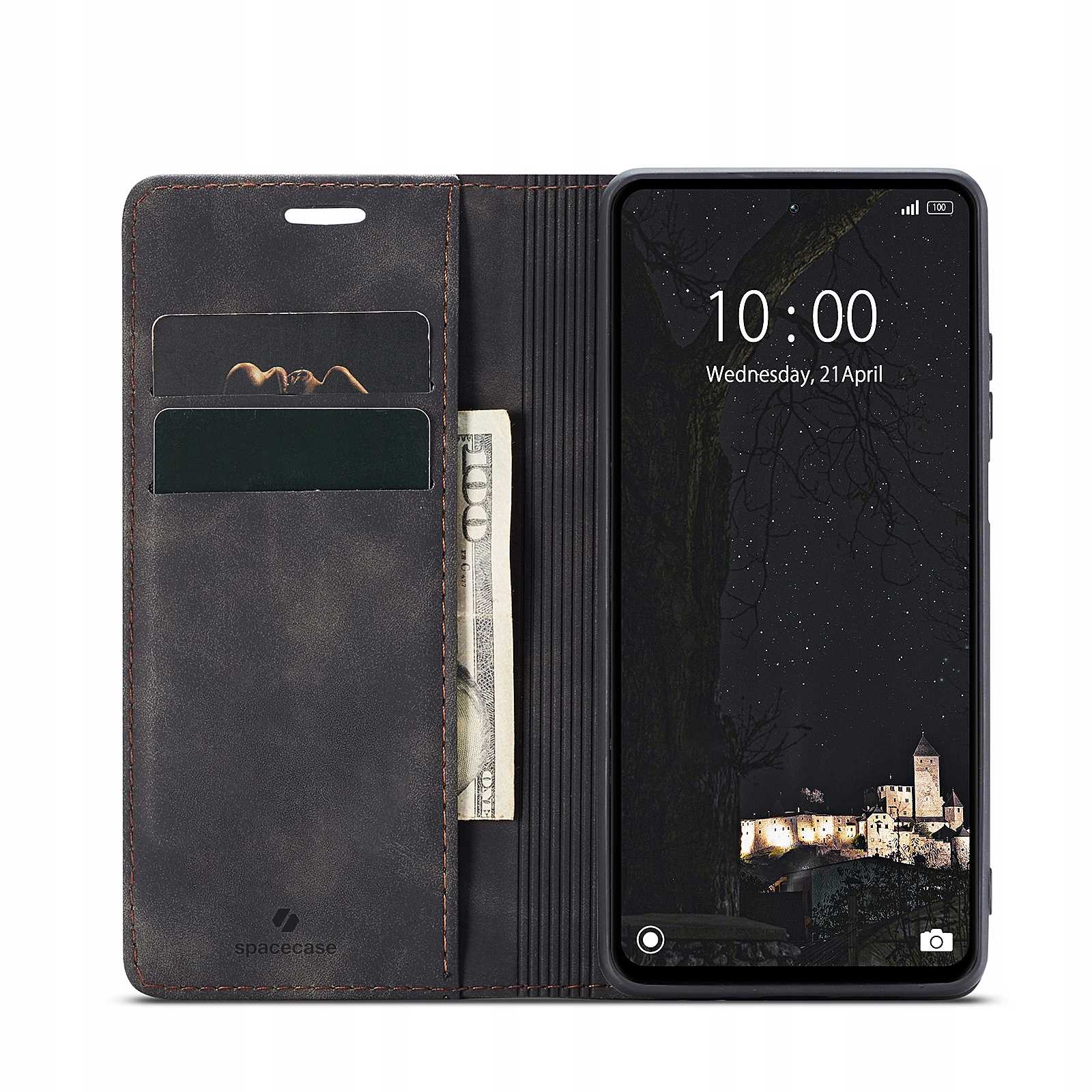 Spacecase Wallet Redmi Note 11 Pro 5G Black