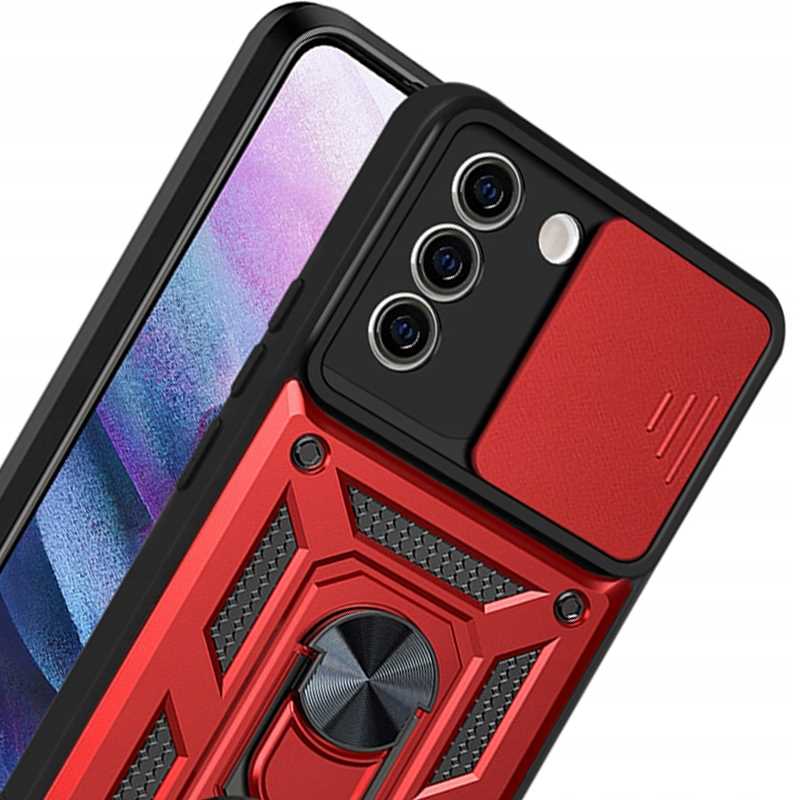 Spacecase Camring Galaxy S21 Fe Red