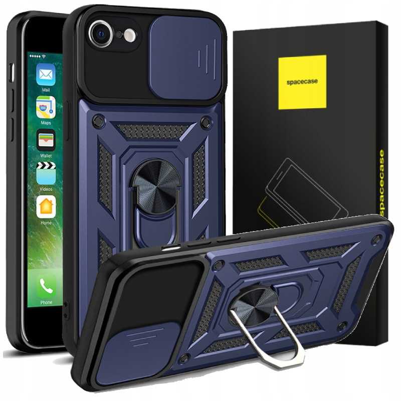 Spacecase Camring iPhone 7/8/SE blue