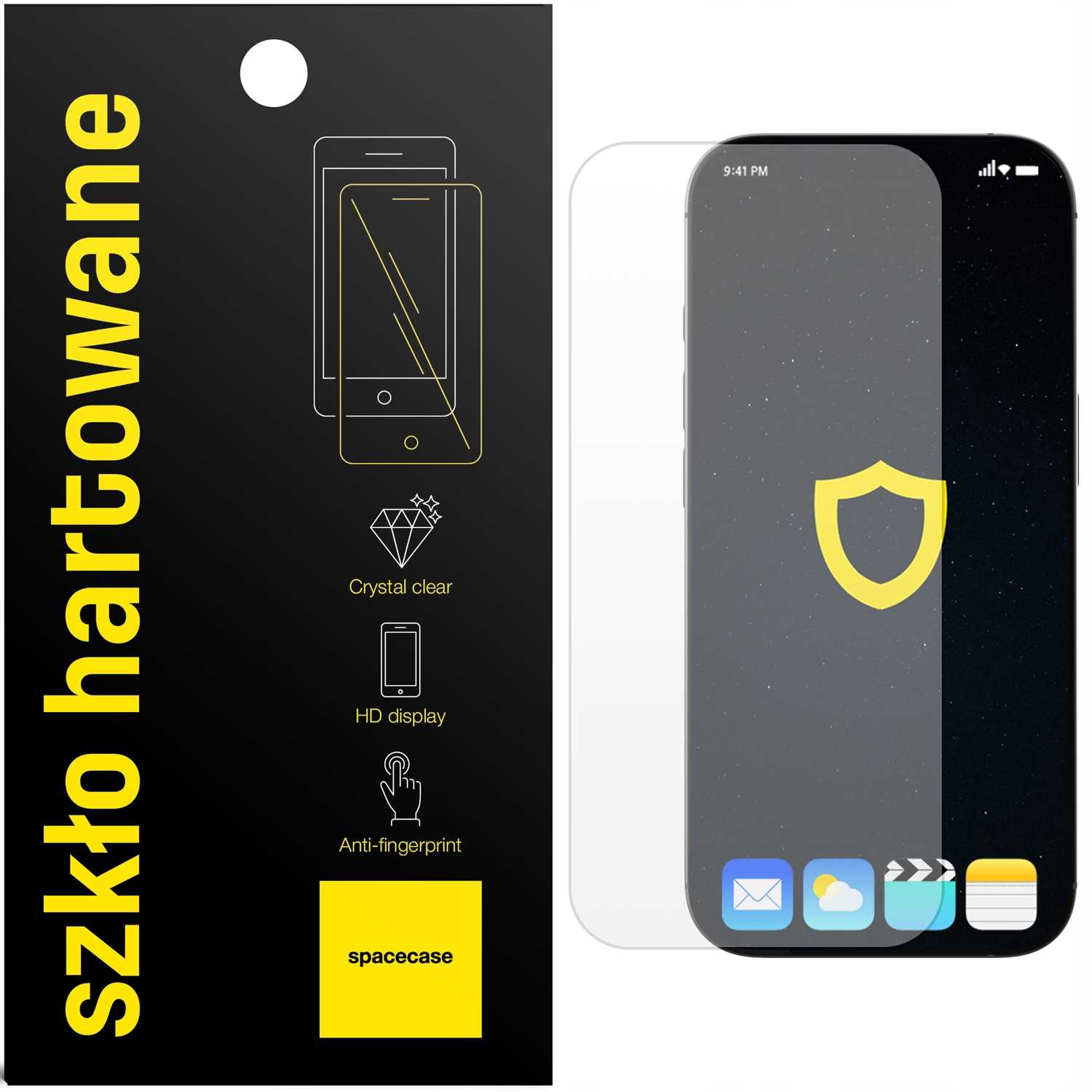 Spacecase Glass 2.5D iPhone 16 Pro Max