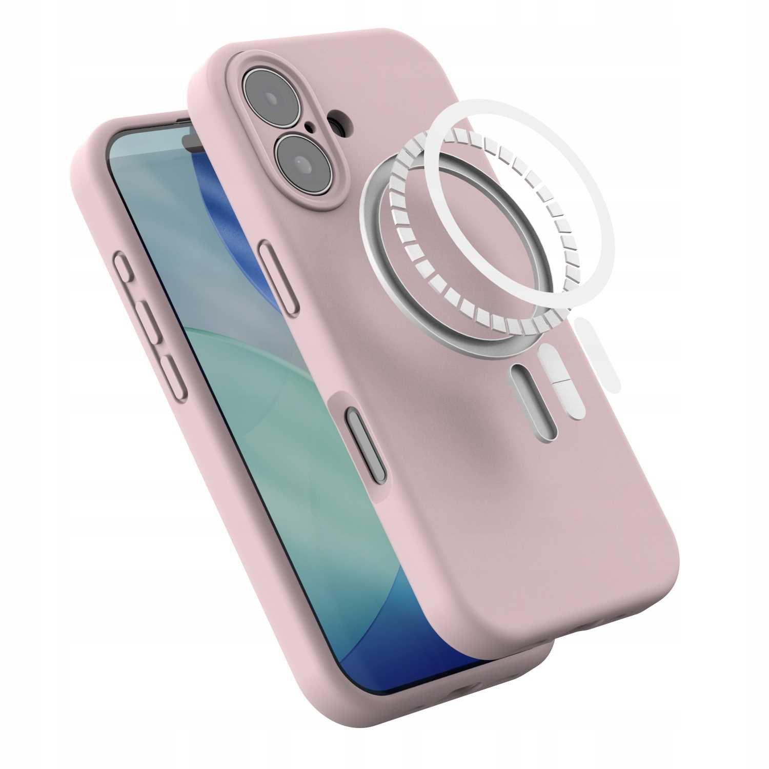 Spacecase Silicone Mag Iphone 17 Baby Pink