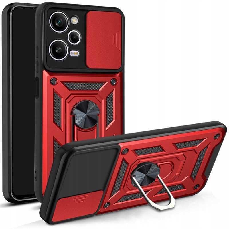 Spacecase Camring Poco X5 Pro/Note 12 Pro red