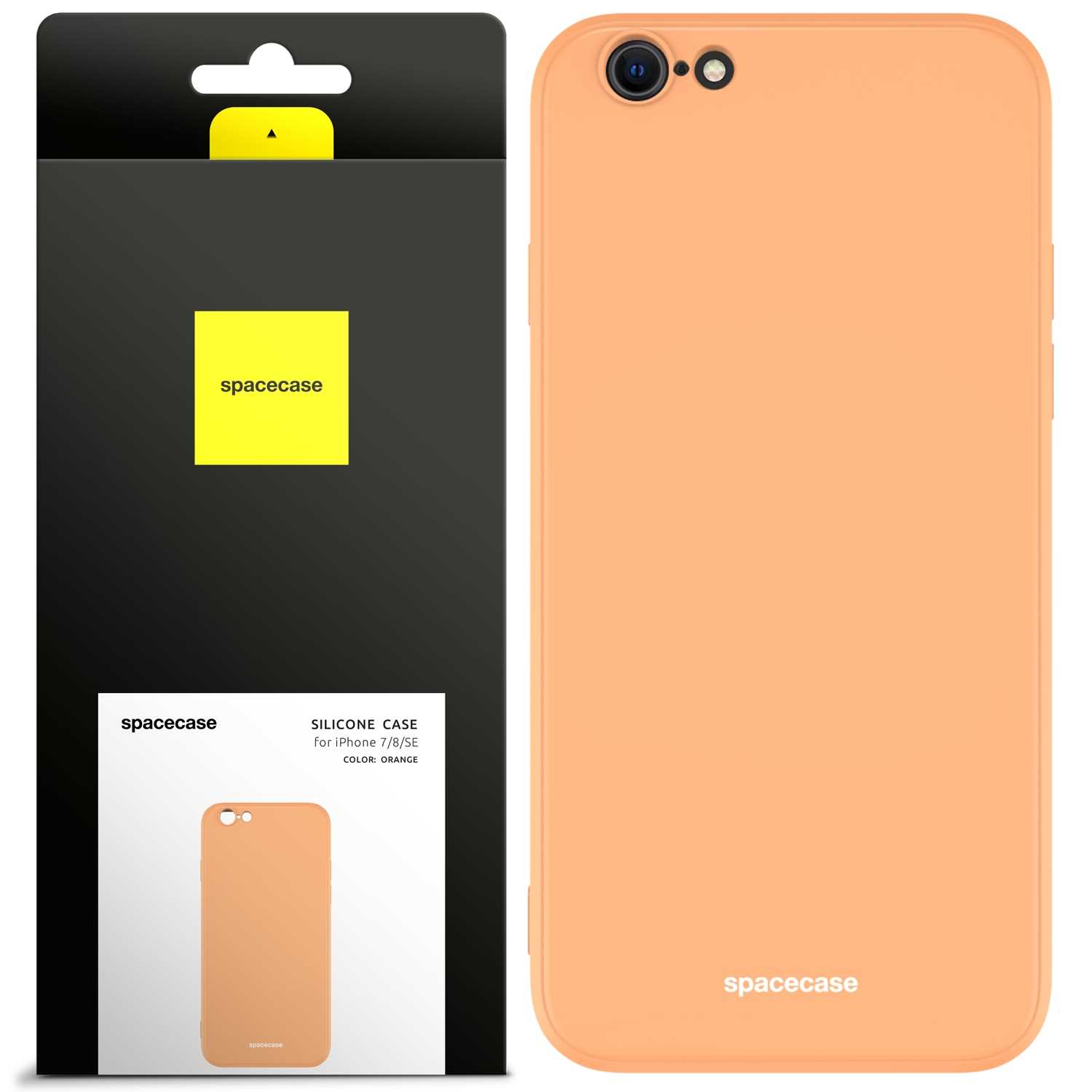 Spacecase Silicone Case iPhone 7/8/SE orange