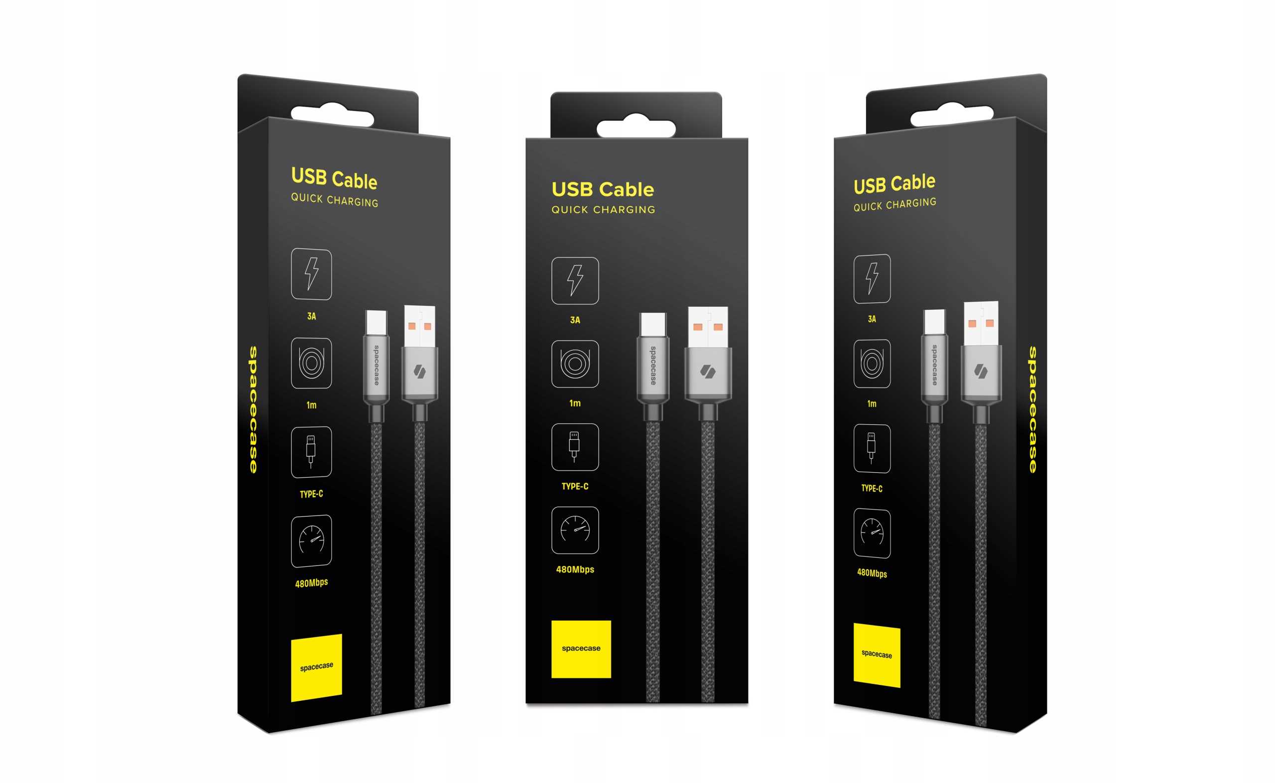 Spacecase Usb-C Cable 1M 3A Cl03