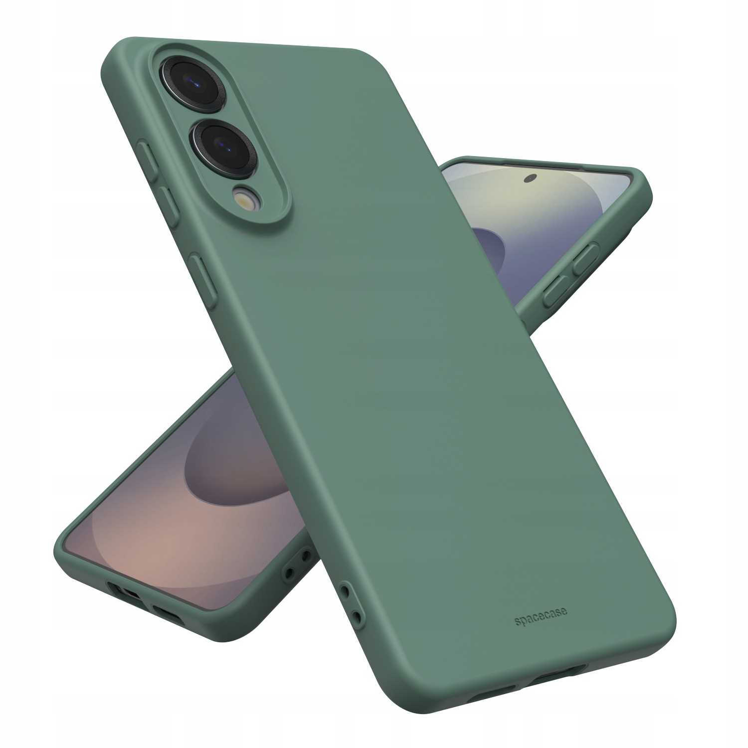 Spacecase Silicone Case 3.0 Galaxy S25 Edge Dark Green