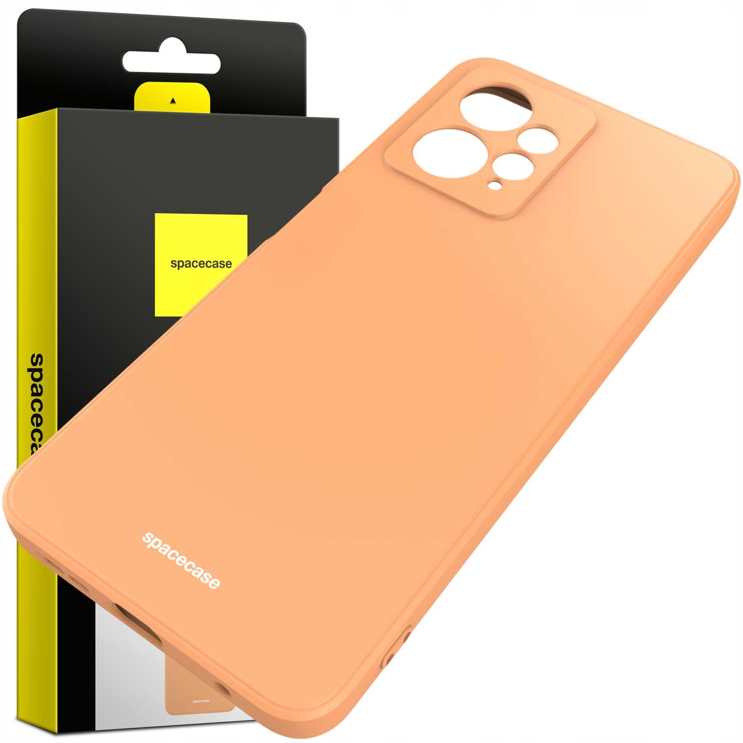 Spacecase Silicone Case Redmi Note 12 4G orange
