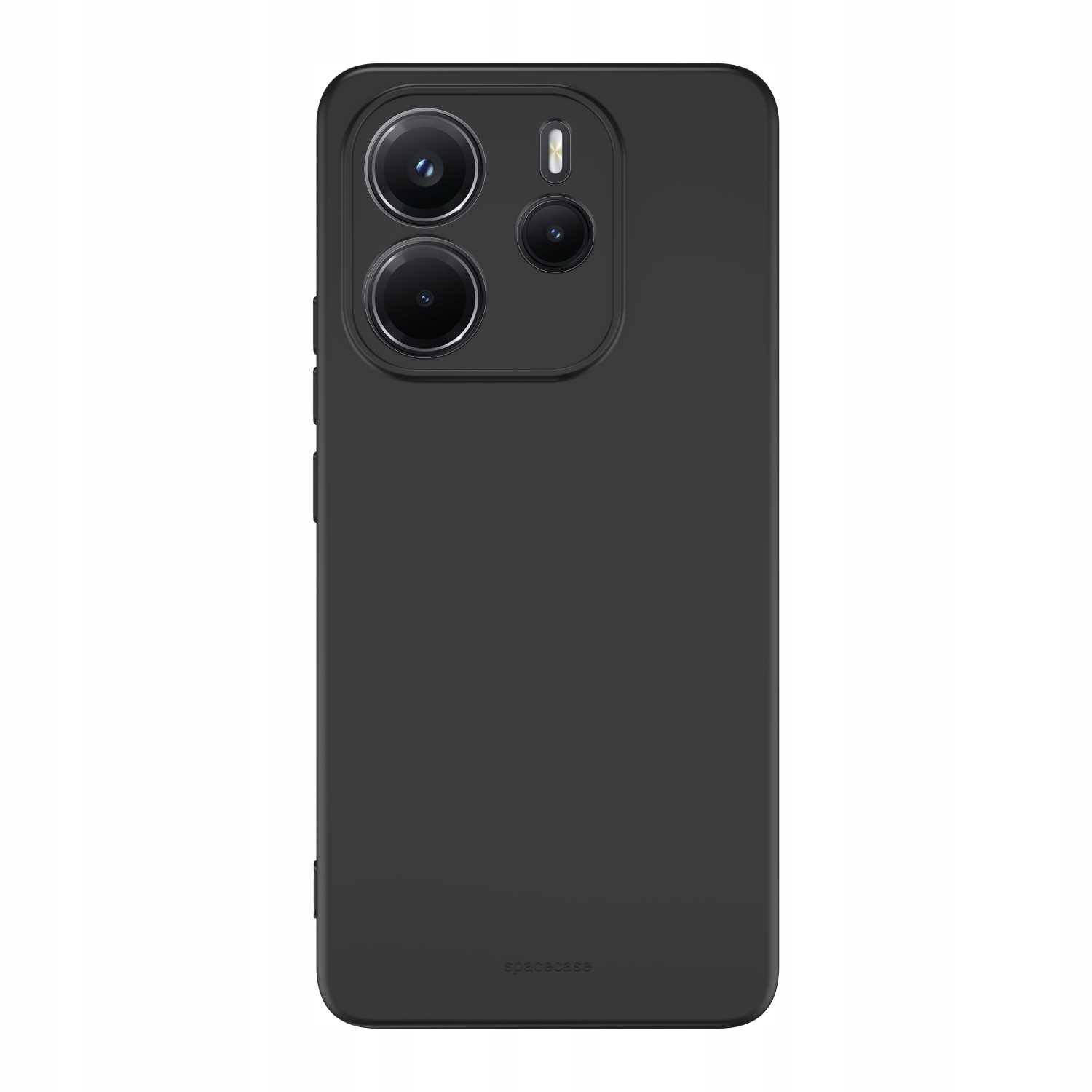 Spacecase Silicone Case 3.0 Redmi Note 14 4G black