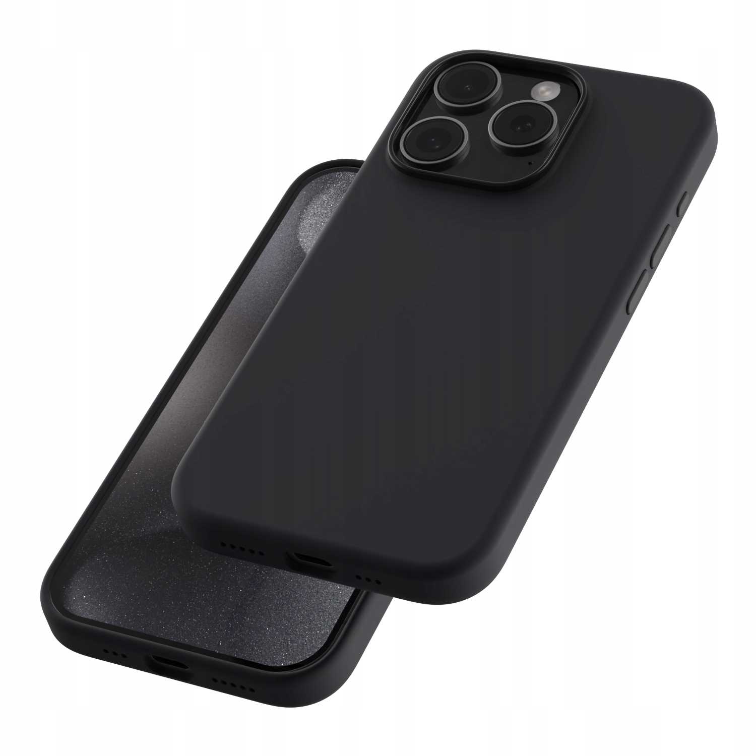 Spacecase Pure Mag Iphone 15 Pro Black
