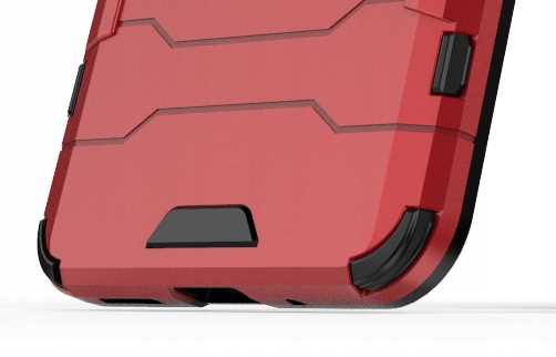Spacecase X-Ring Redmi 9A / 9AT czerwony