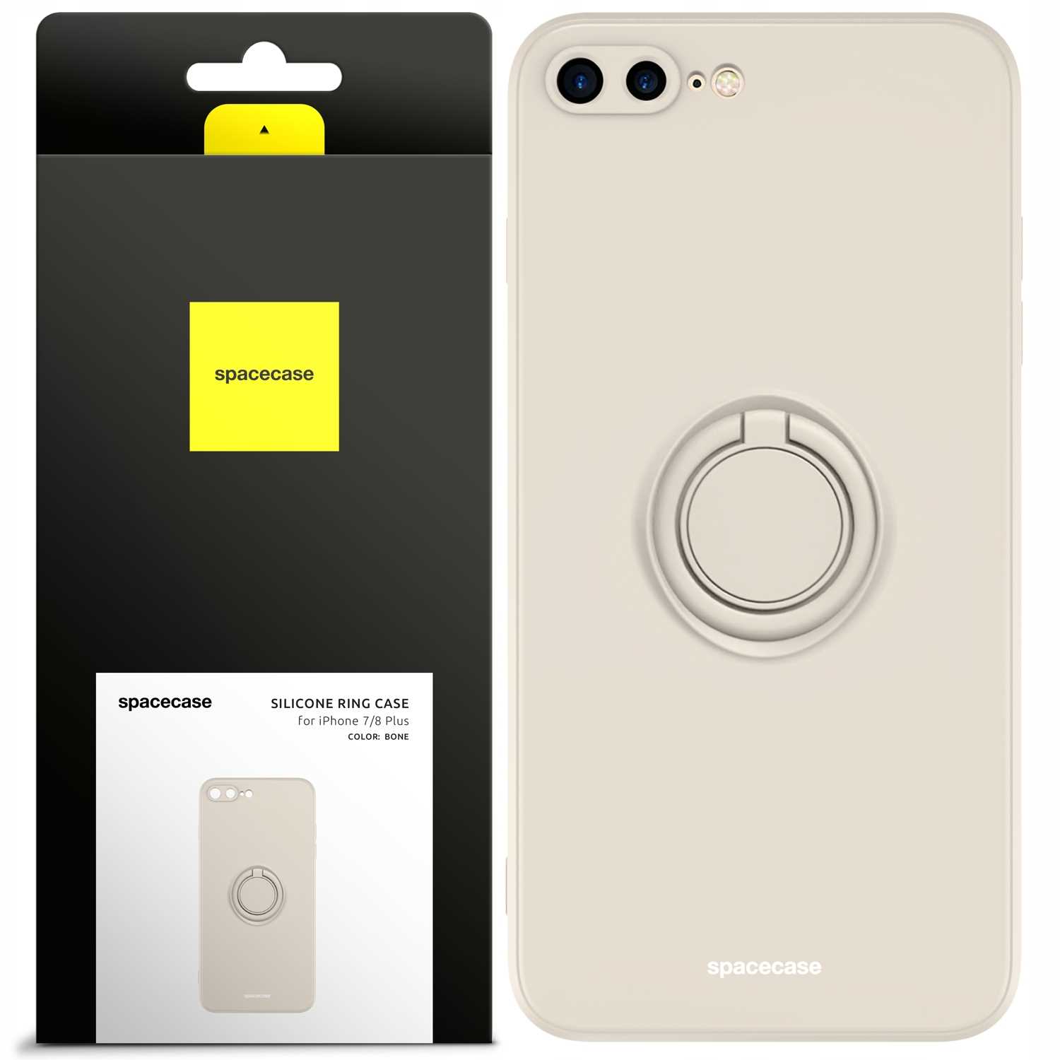 Spacecase Silicone Ring Iphone 7/8 Plus Bone