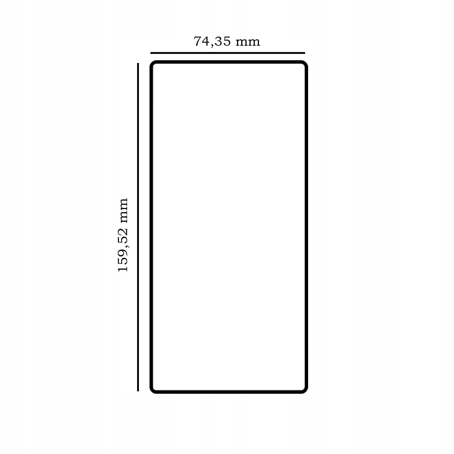 Spacecase Full Cover Glass Galaxy S25 Ultra
