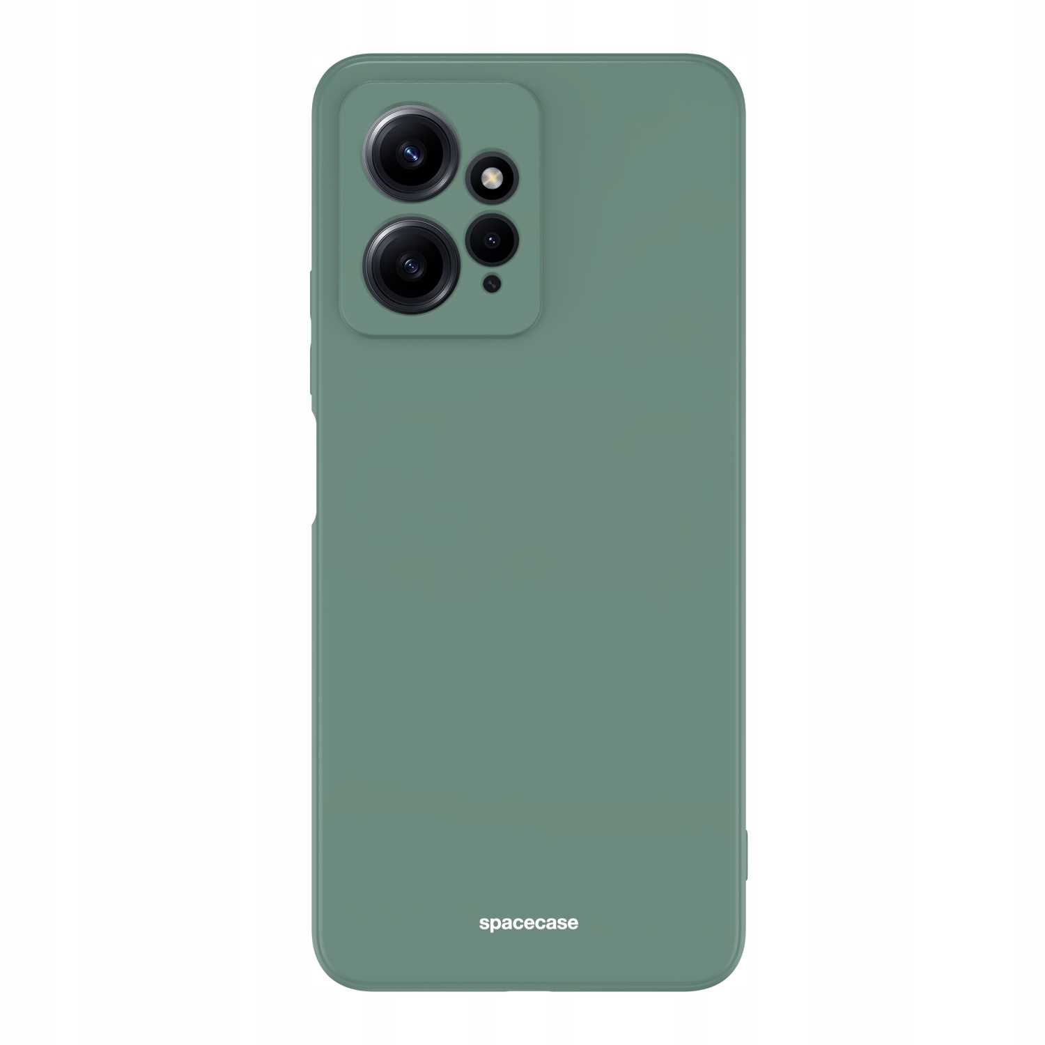 Spacecase Silicone Case Redmi Note 12 4G dark green