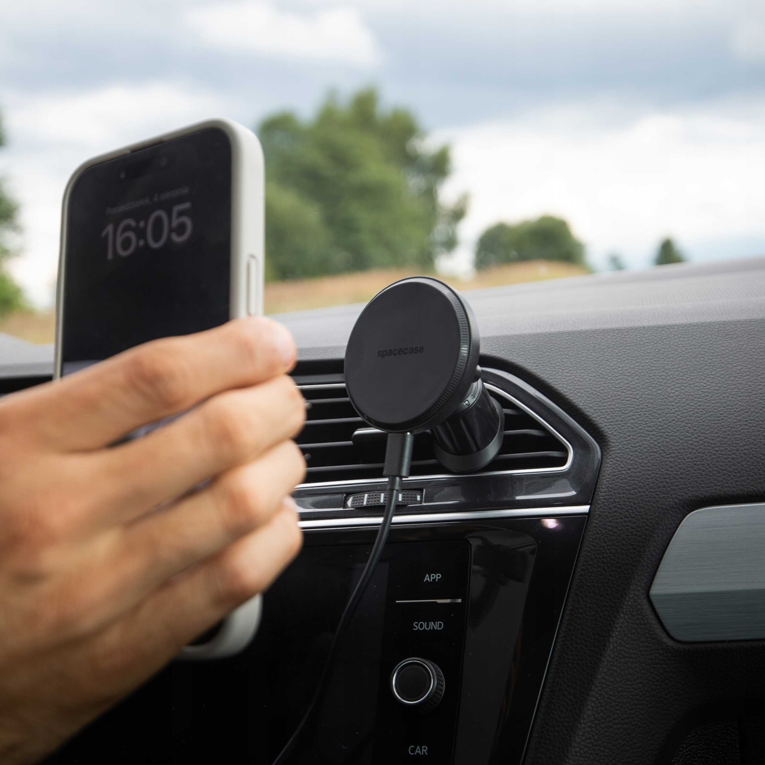 Spacecase Car Holder Air Vent MagCharge WM11B black