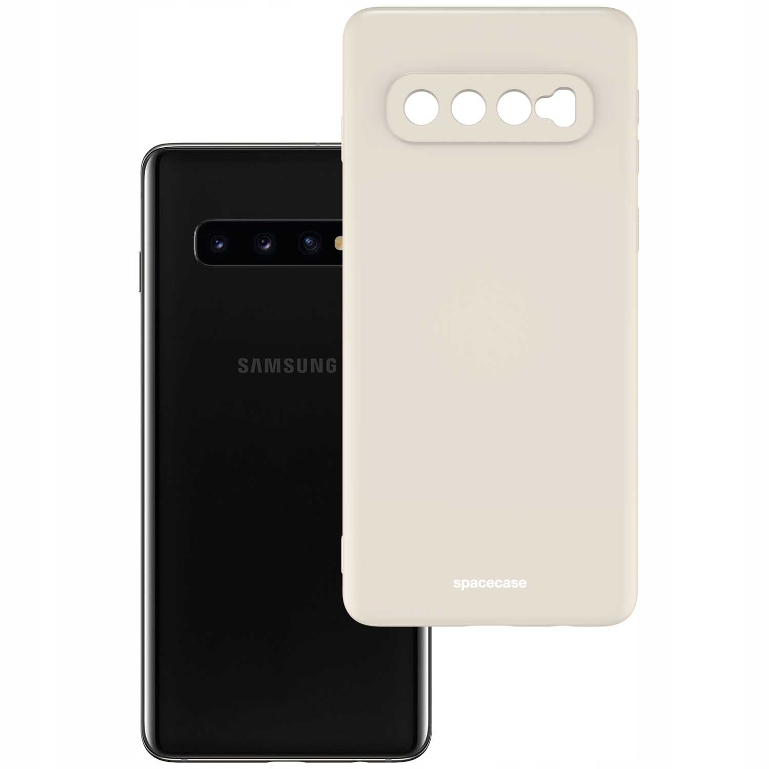 Spacecase Silicone Case Galaxy S10 Bone