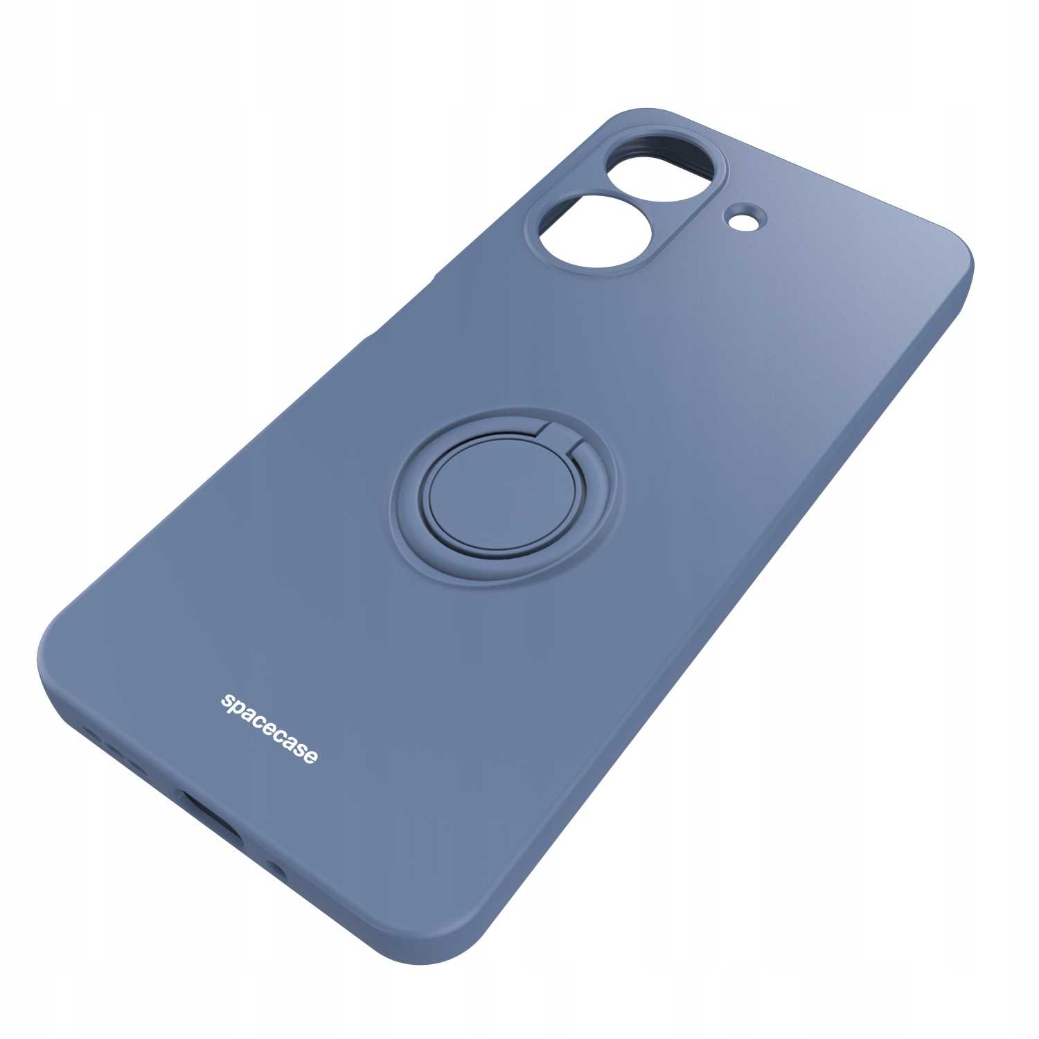 Spacecase Silicone Ring Redmi 13C 4G / Poco C65 Blue