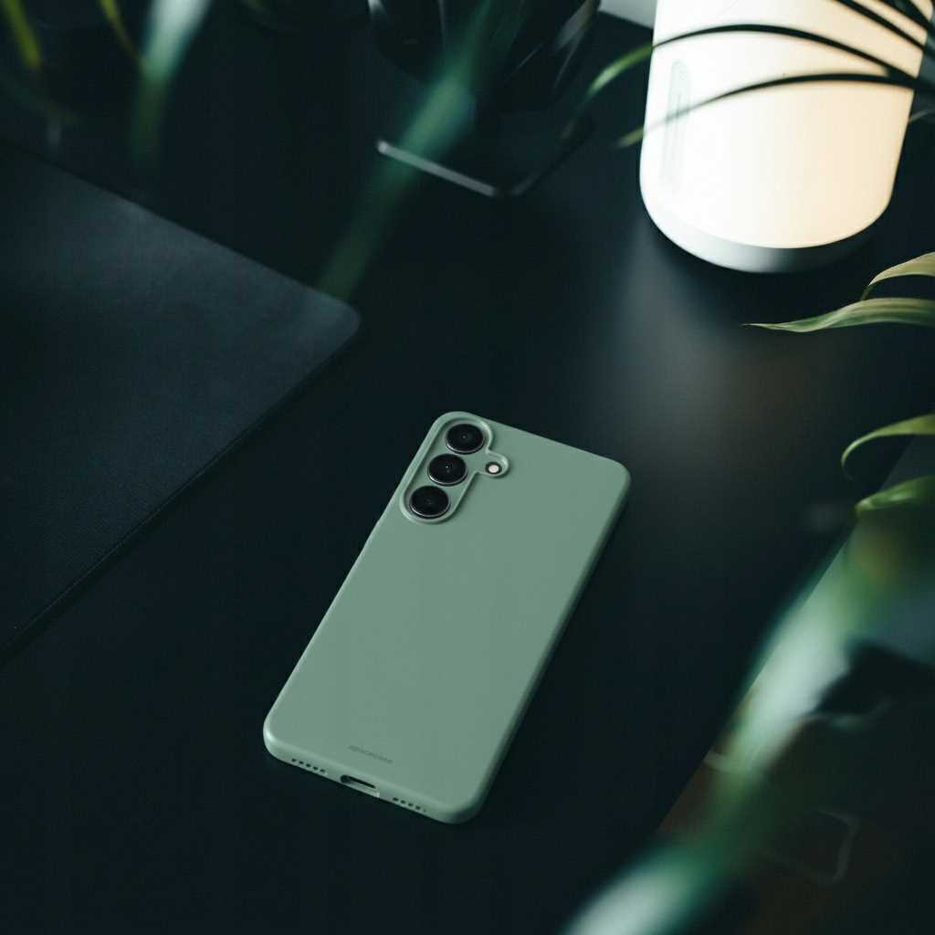 Spacecase Silicone Case 3.0 Galaxy S25 FE dark green