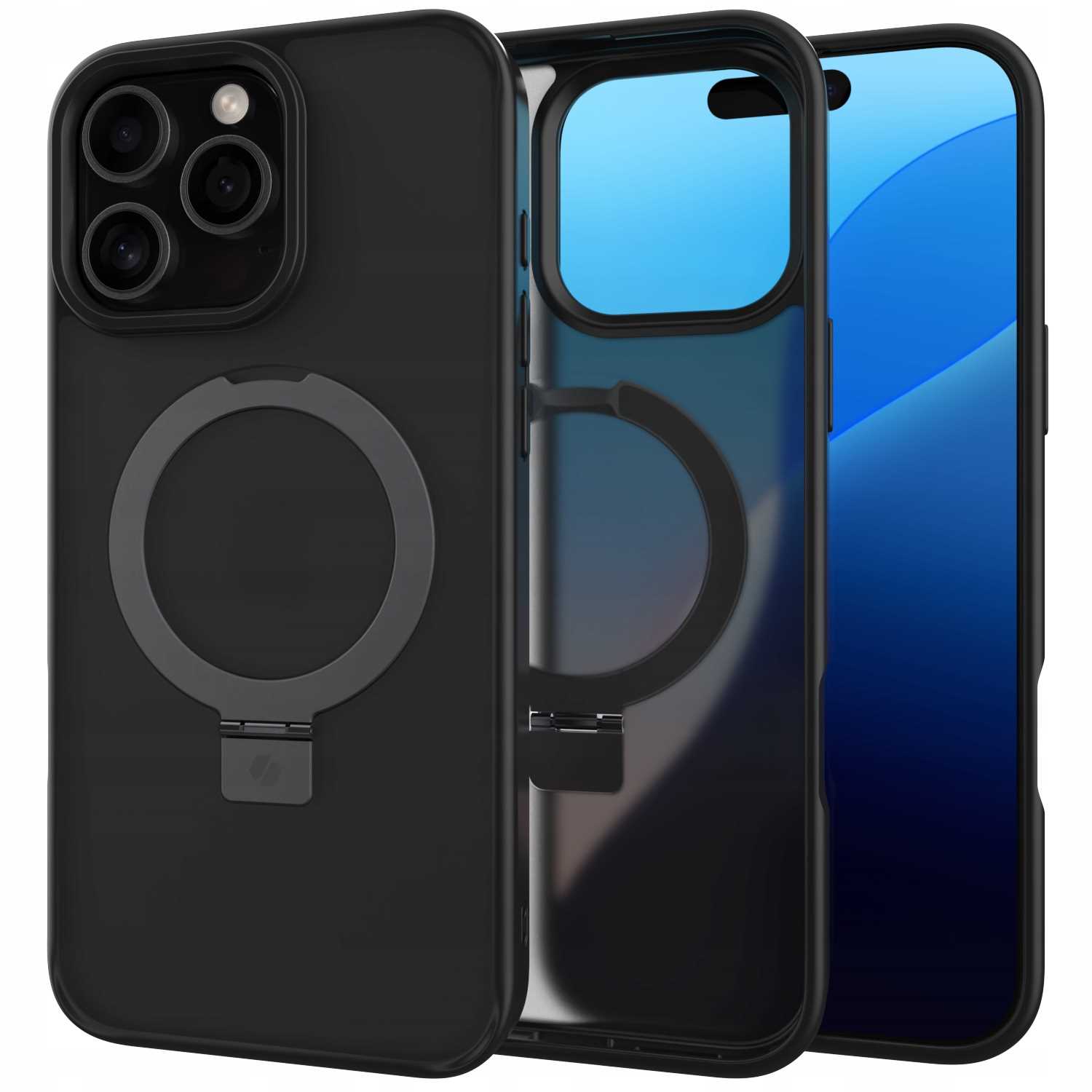 Spacecase Ring Pro Mag iPhone 16 Pro Max black