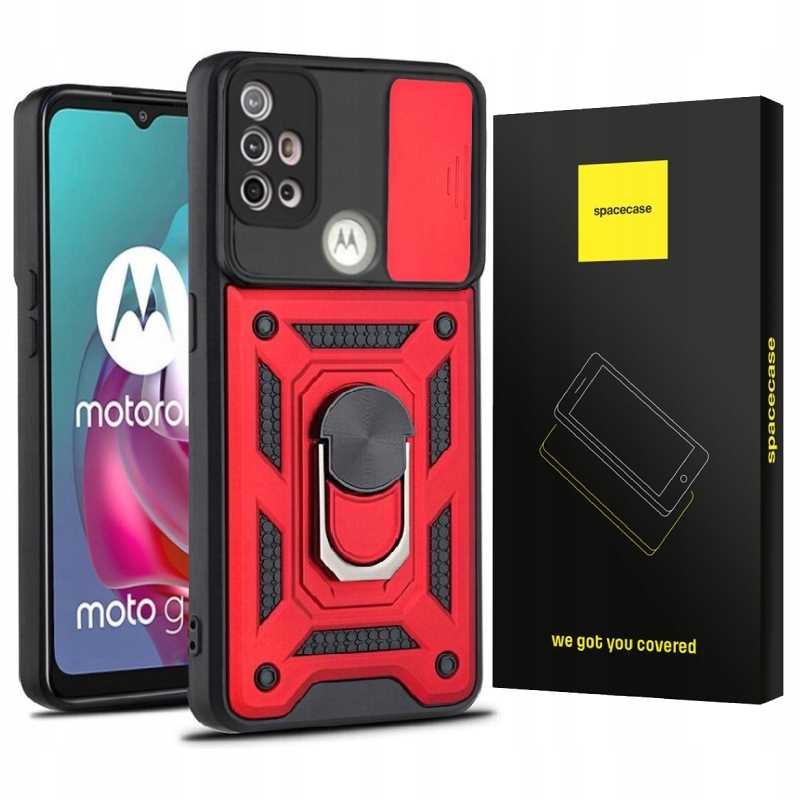 Spacecase Camring Moto G10/G30 Red
