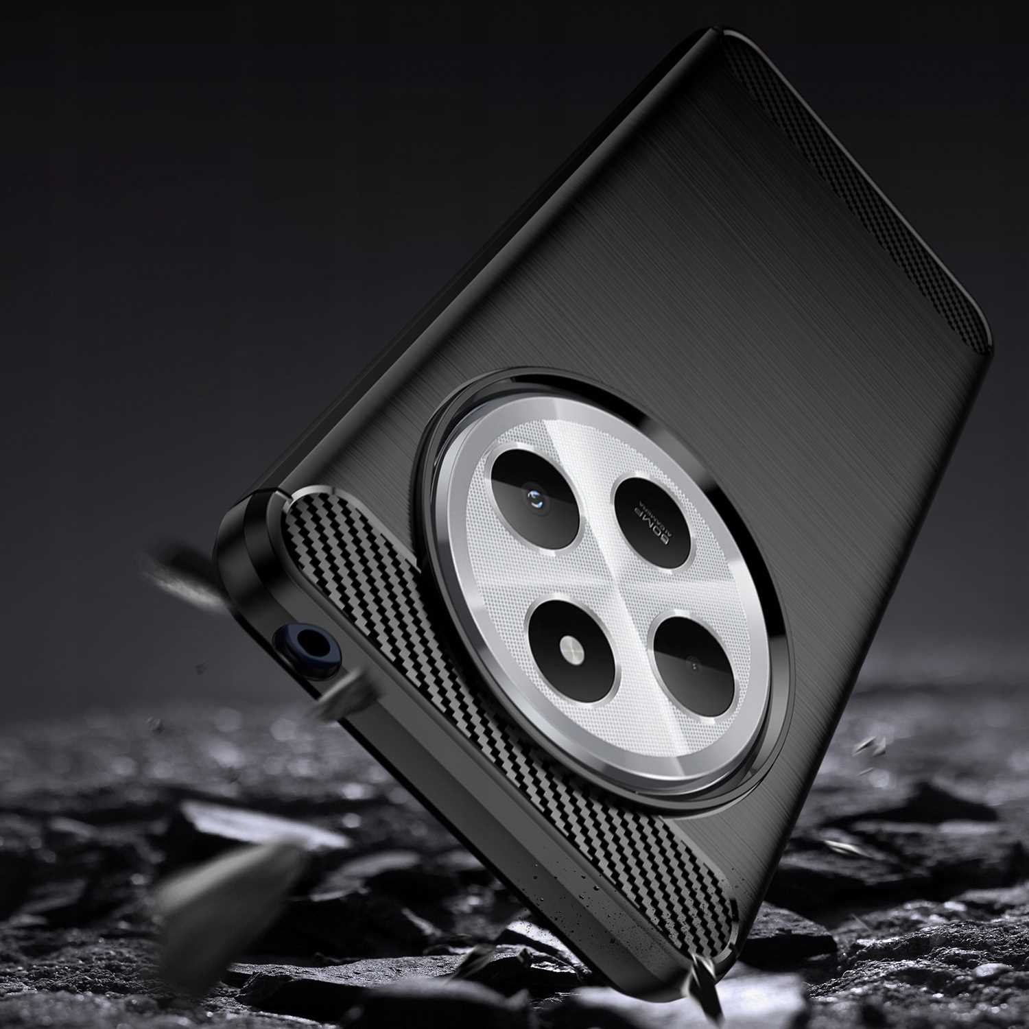 Spacecase Carbon Xiaomi 14C/Poco C75 4G Black