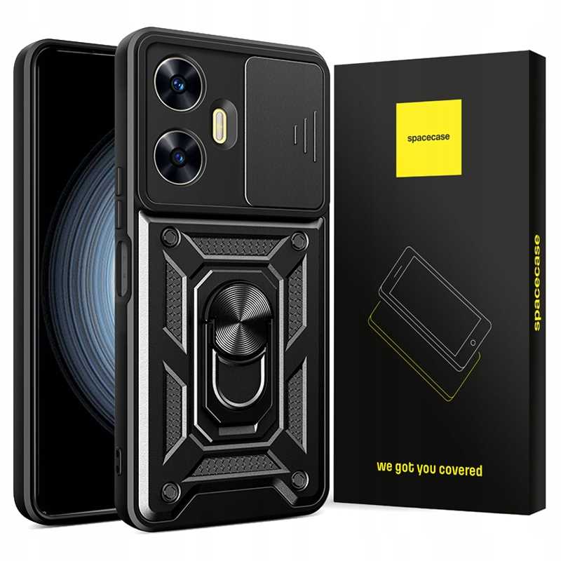 Spacecase Camring Realme C55 black