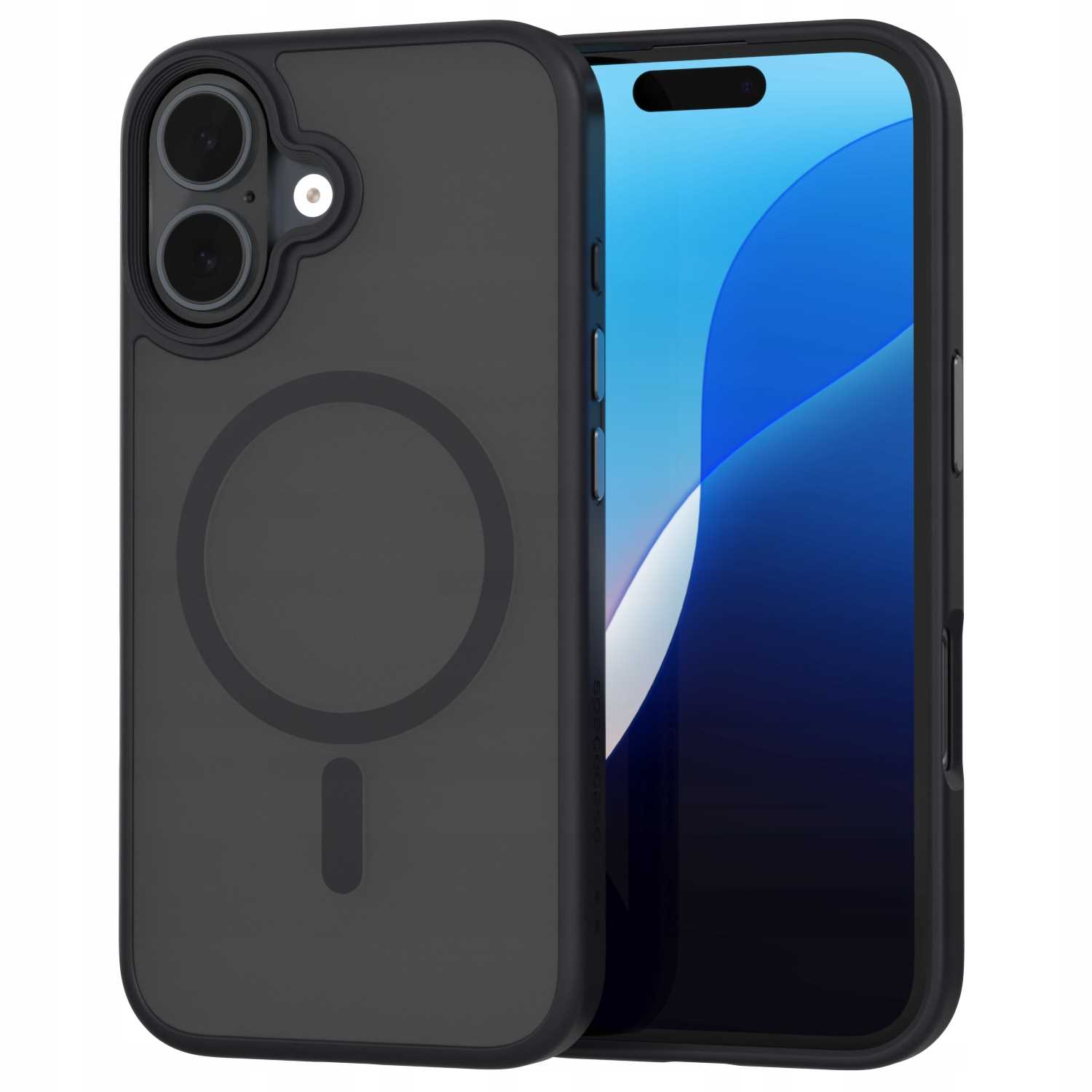 Spacecase Hybrid Mag iPhone 16 black