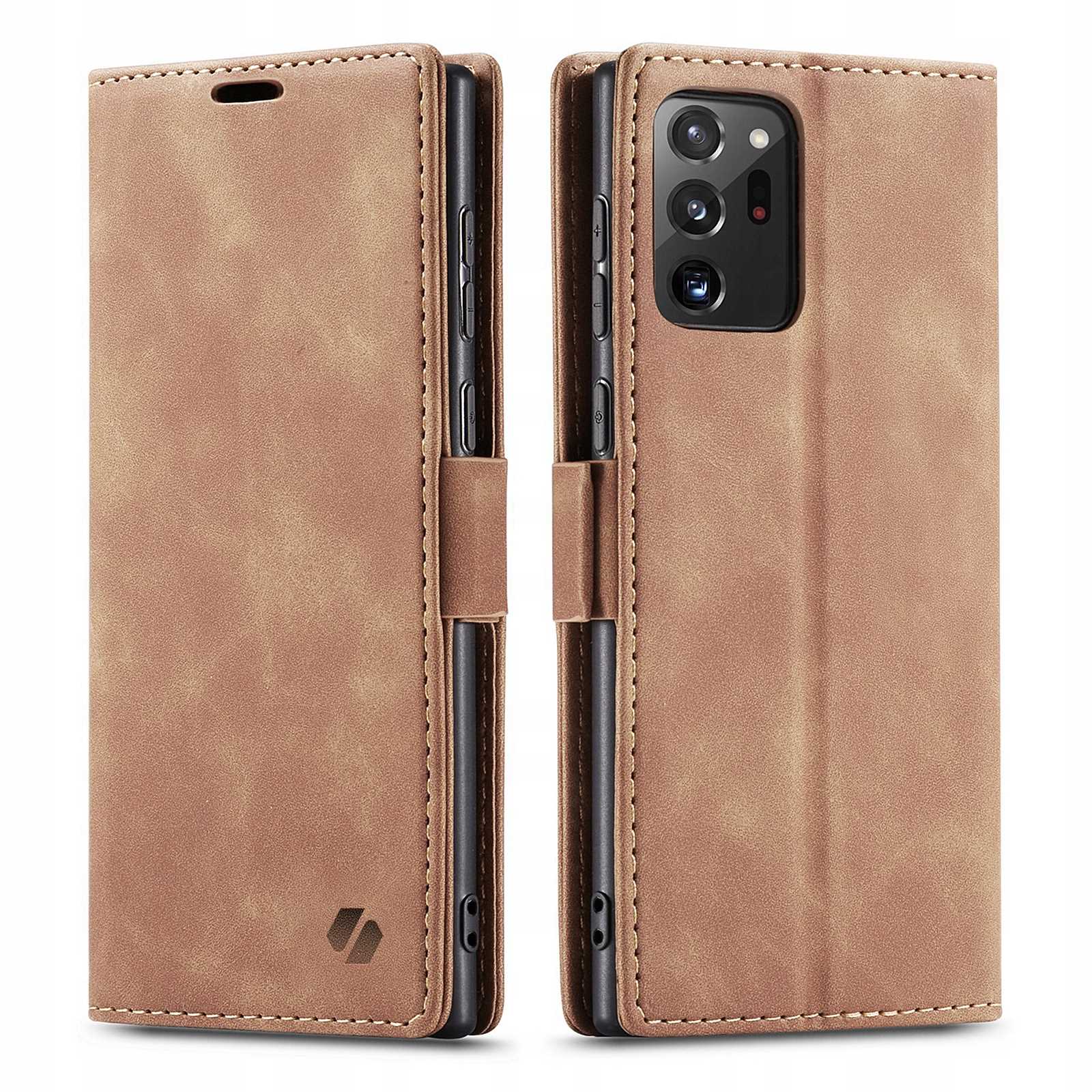 Spacecase Wallet Galaxy Note 20 Ultra Light Brown