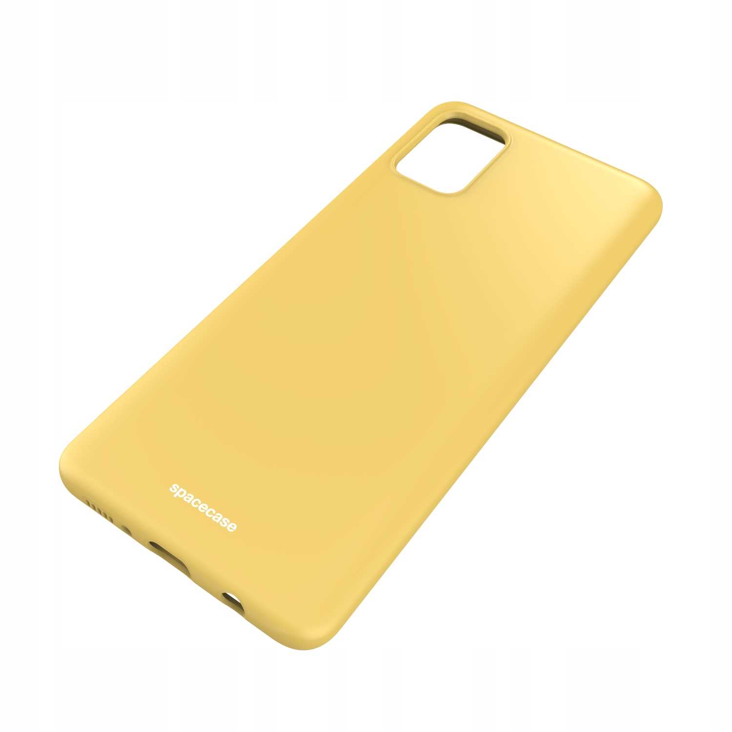 Spacecase Silicone Case Galaxy A51 yellow
