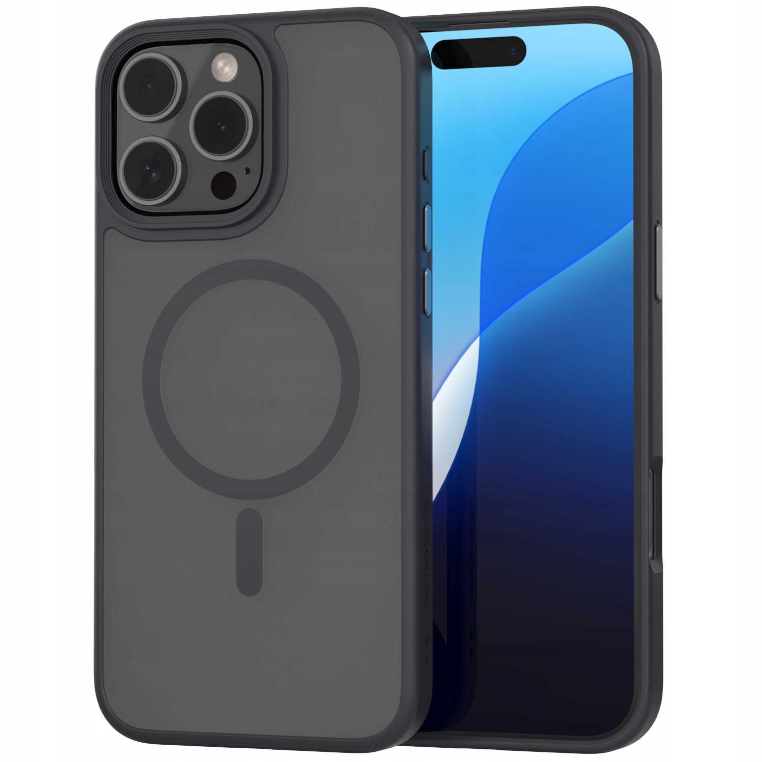 Spacecase Hybrid Mag iPhone 16 Pro Max black