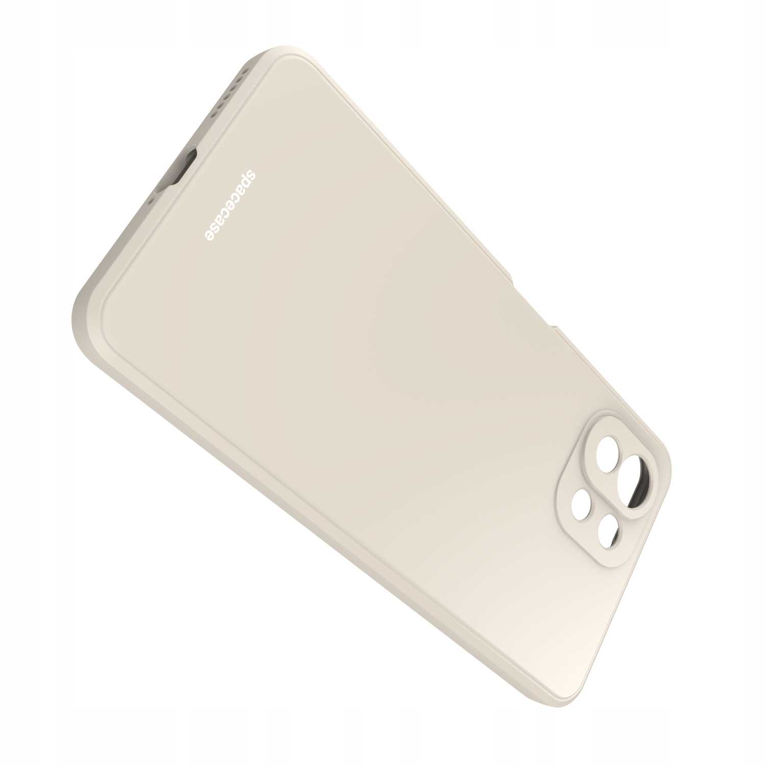 Spacecase Silicone Case Xiaomi Mi 11 Lite bone