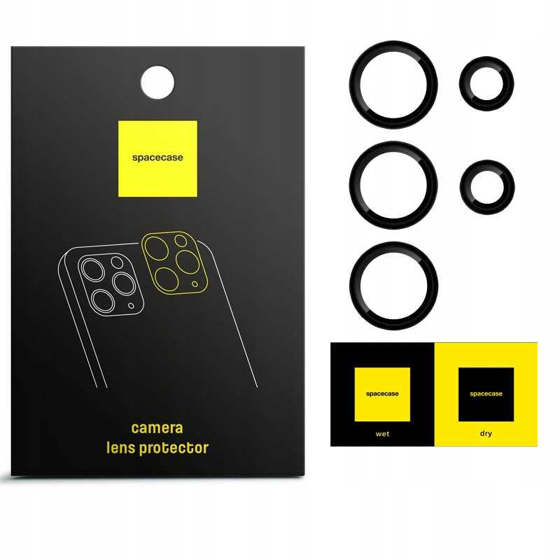 Spacecase Camera Ring Galaxy S23 Ultra Black