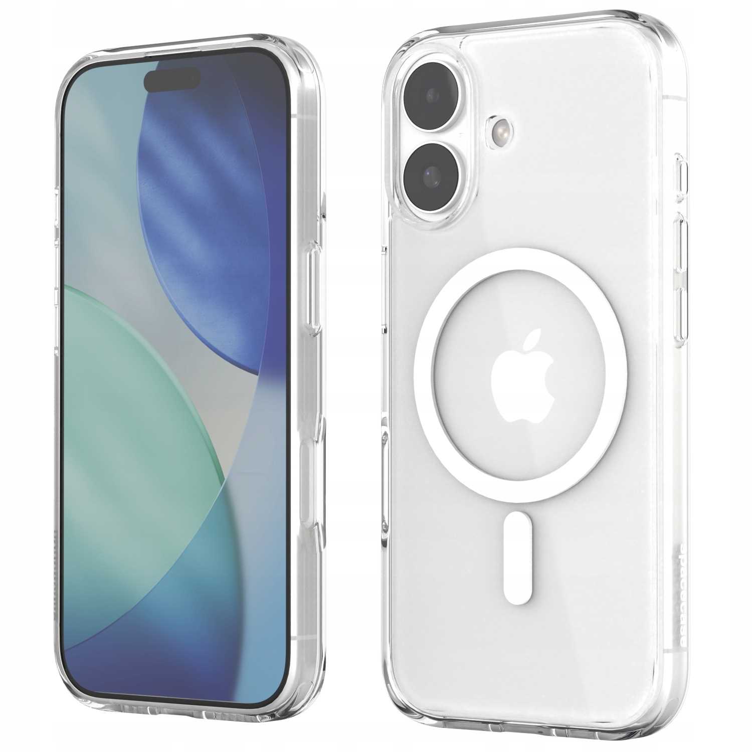Spacecase Clear Mag iPhone 17 white