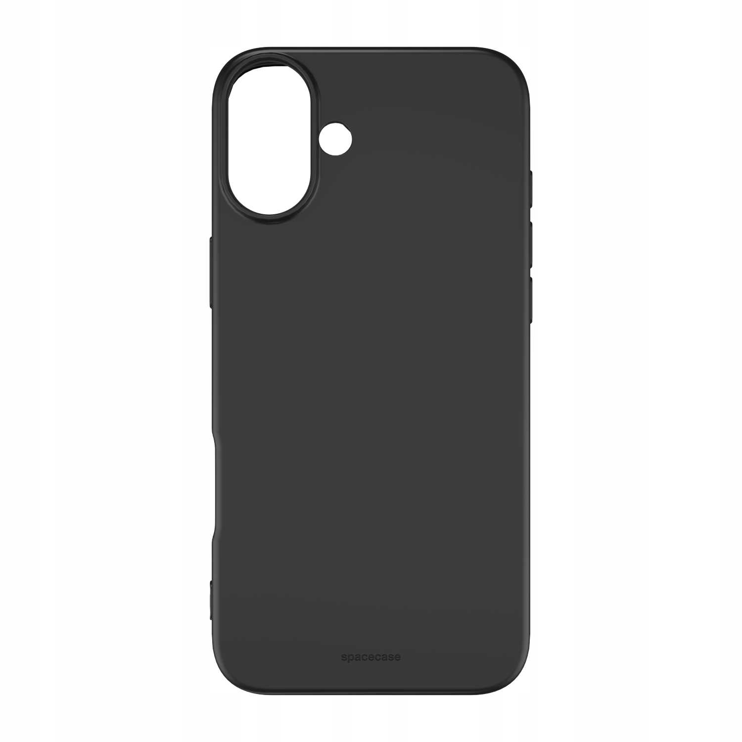 Spacecase Silicone Case Iphone 16 Plus Black